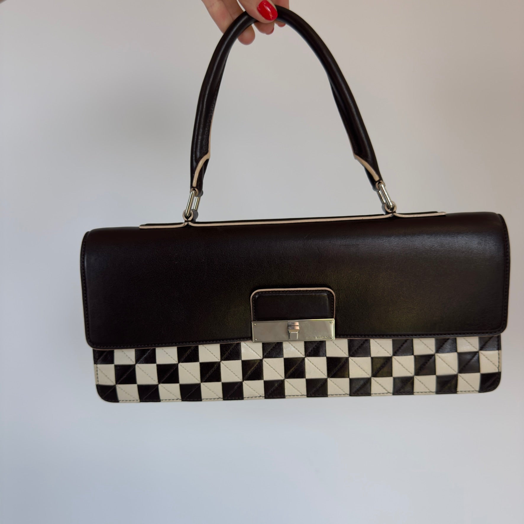 Louis Vuitton East West Mosaic Envelope Top Handle Spring Summer 2013 - Queen May