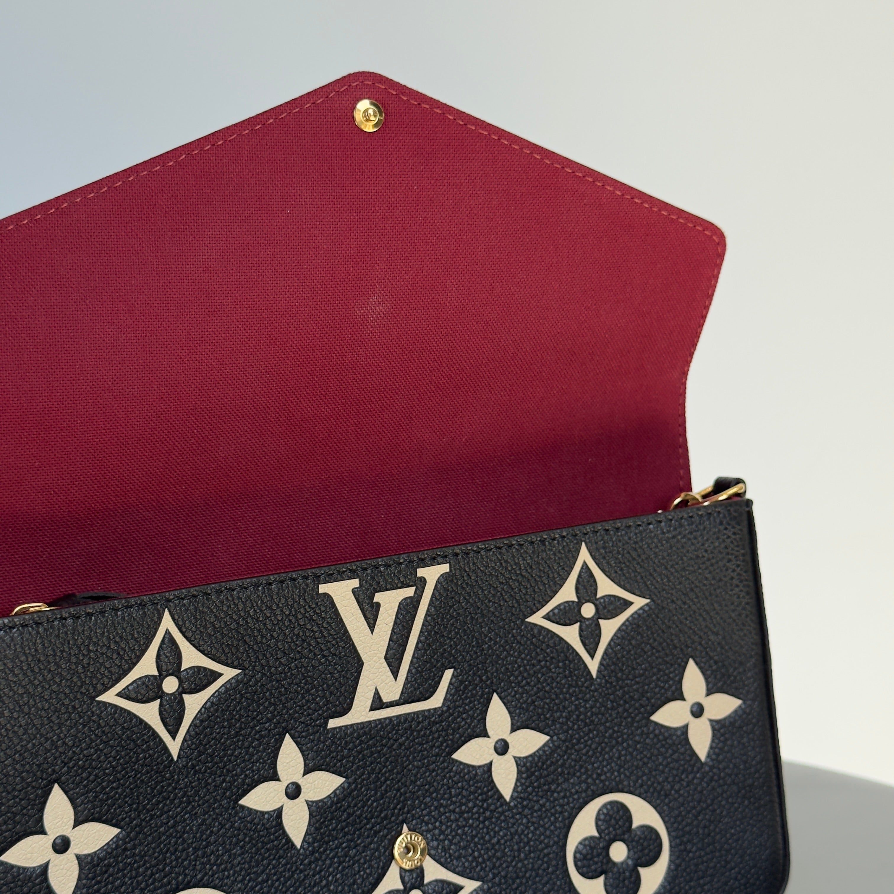 Louis Vuitton Felicie Pochette Black