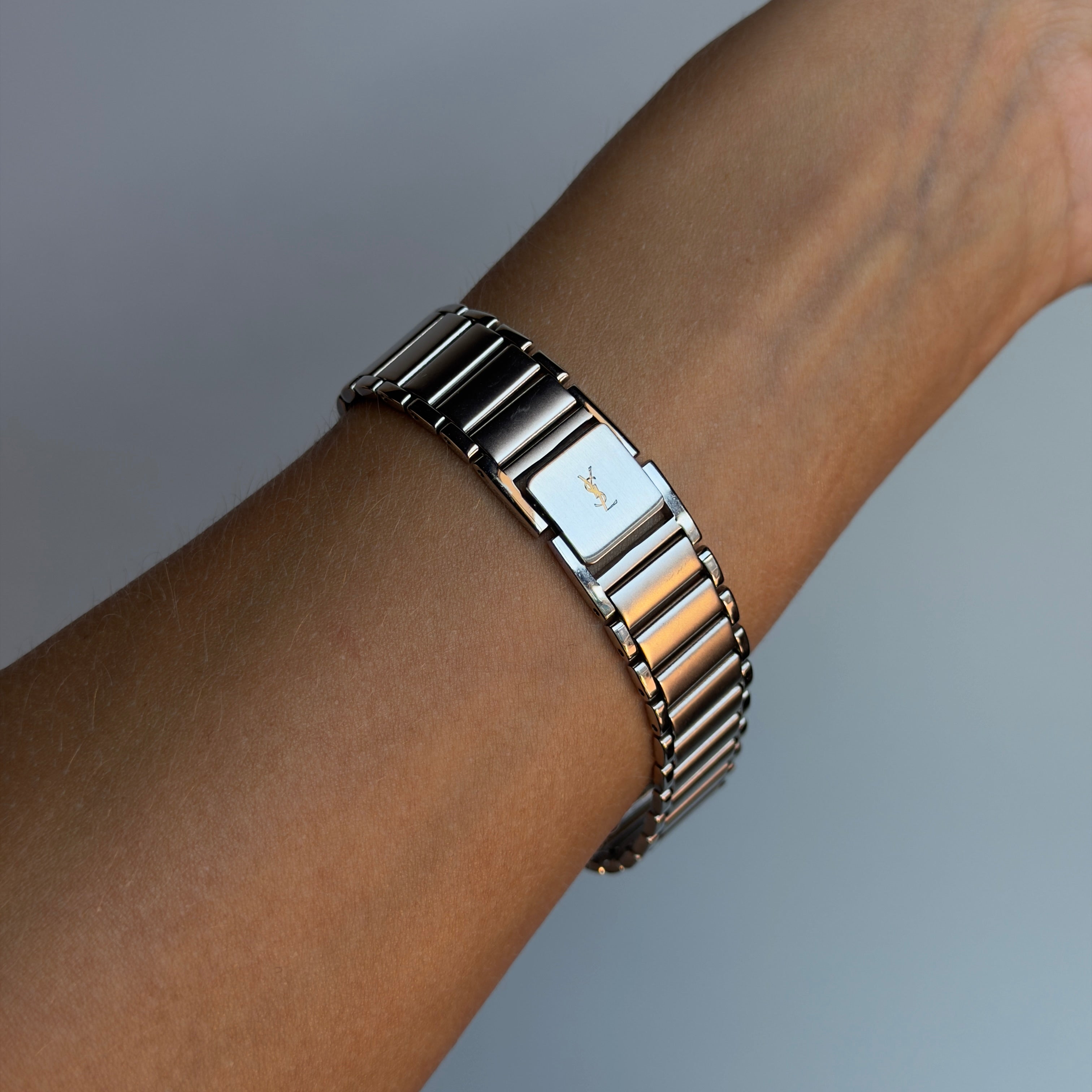 Yves Saint Laurent Square Dial Watch