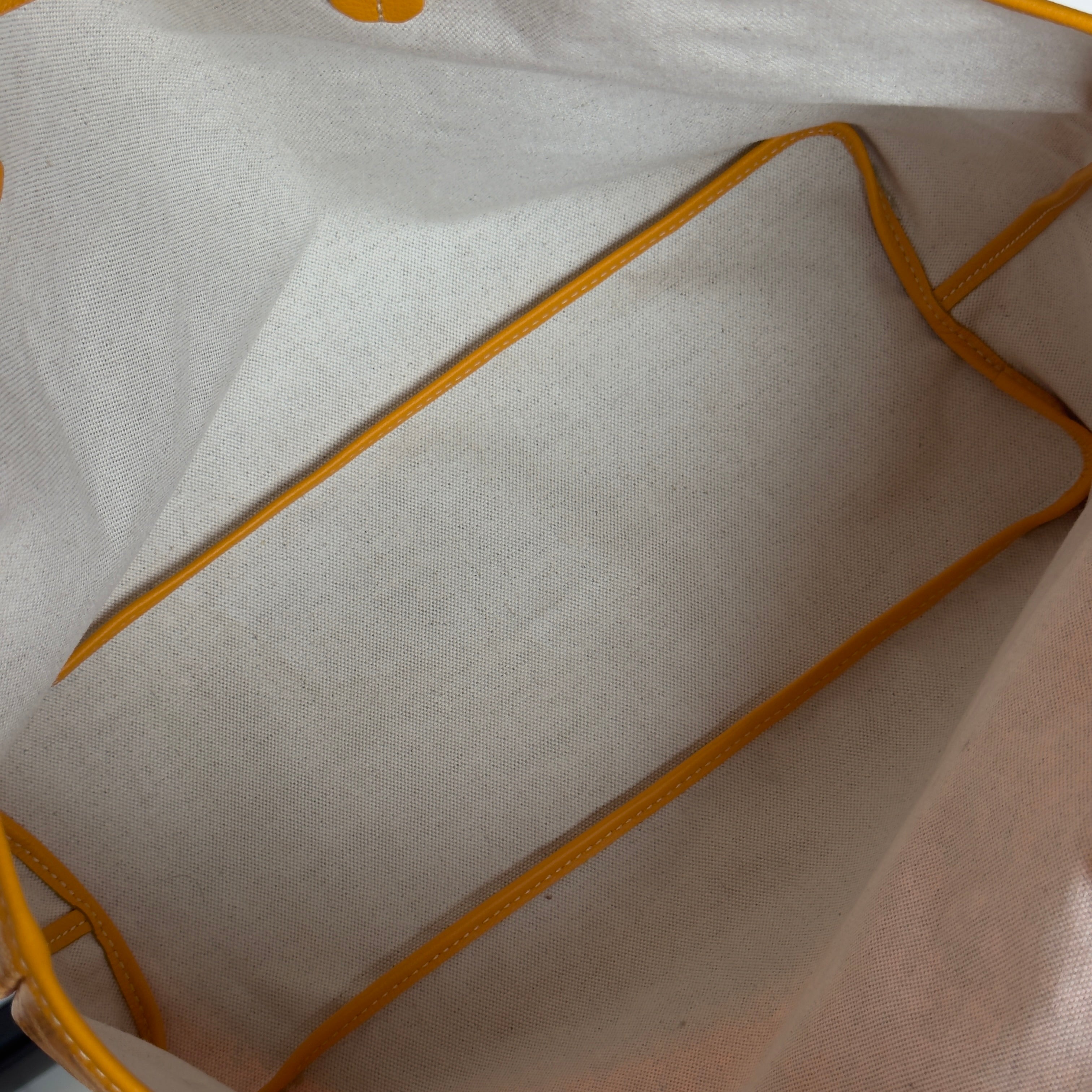 Goyard St Louis Tote Bag Yellow PM