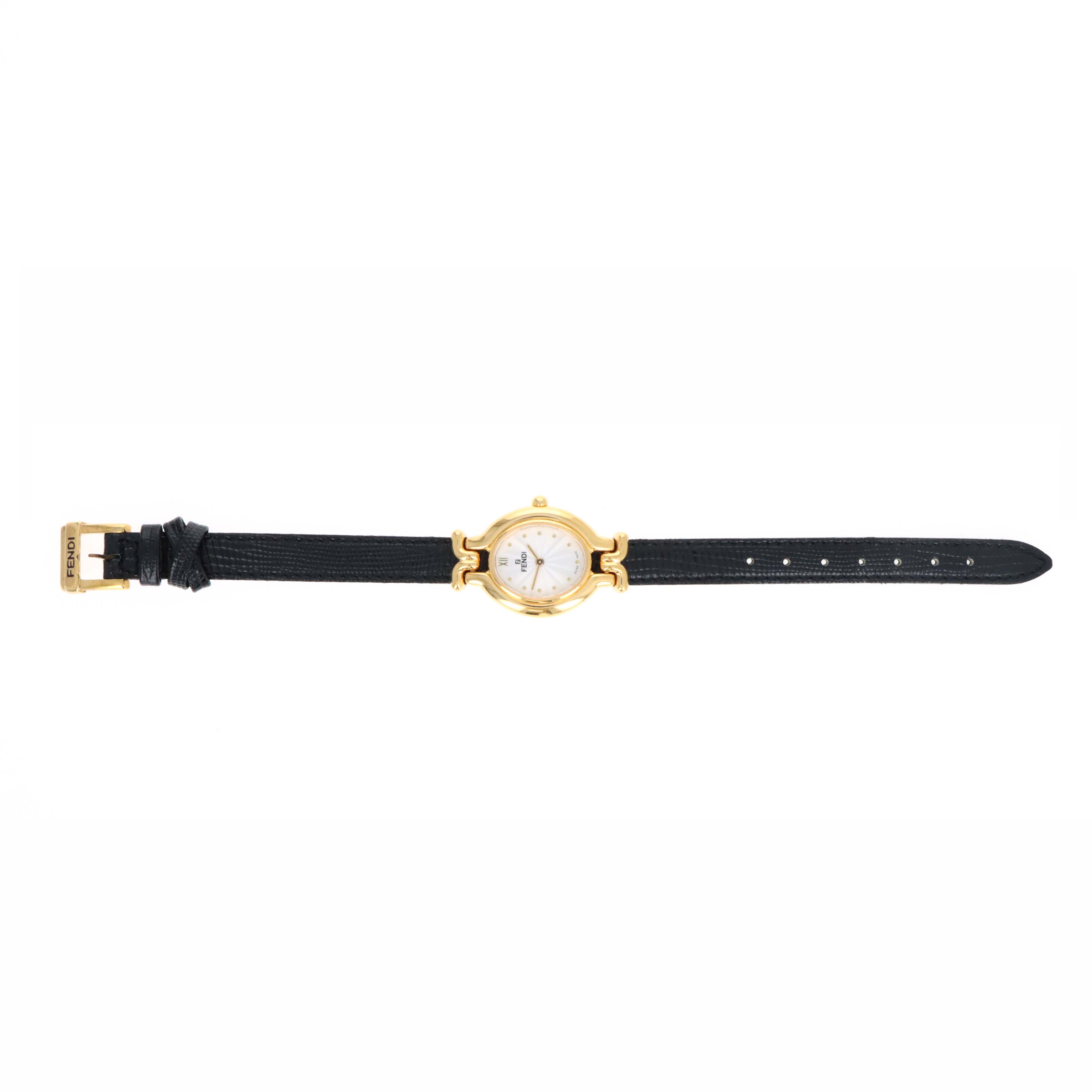 Fendi 640L Chameleon Watch With Interchangeable Straps - Queen May