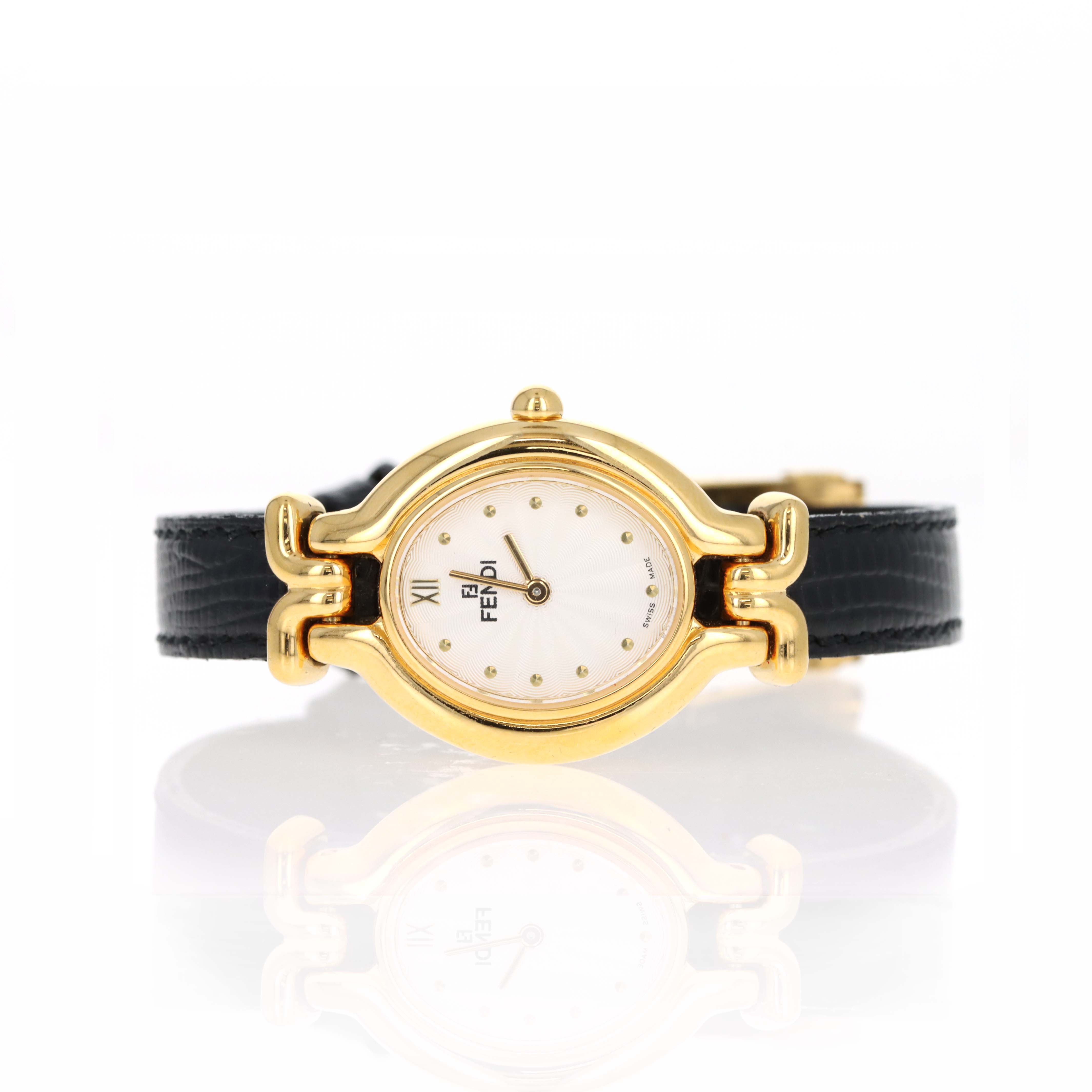 Fendi 640L Chameleon Watch With Interchangeable Straps - Queen May