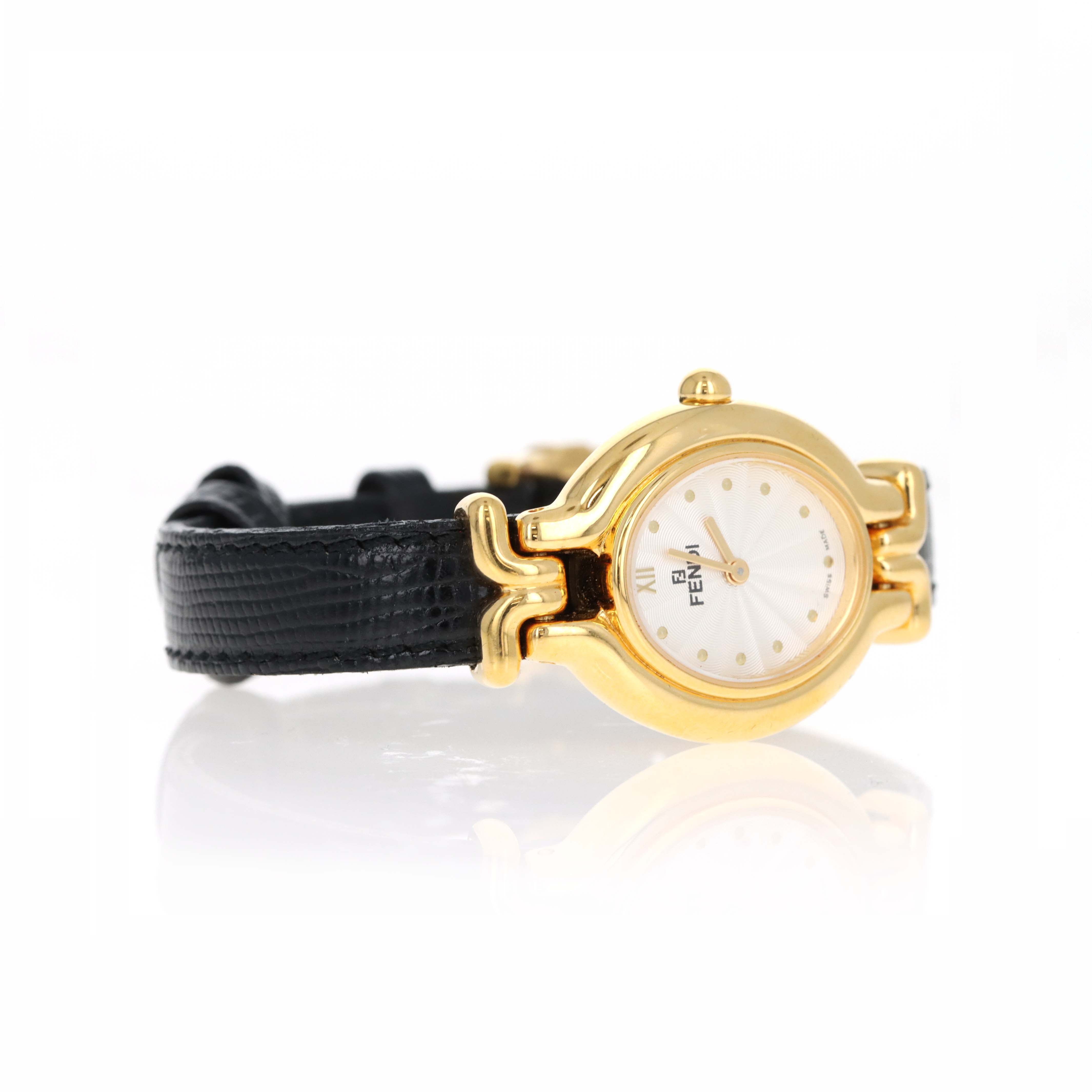 Fendi 640L Chameleon Watch With Interchangeable Straps - Queen May