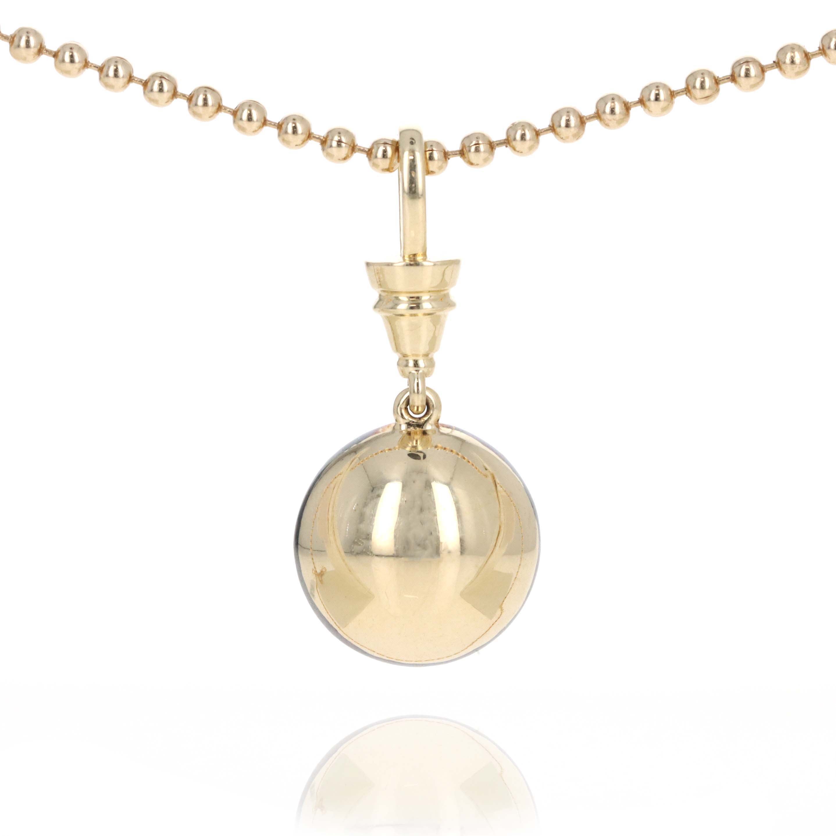 Georgian Inspired 5 Carat Old European Lab Grown Diamond Pendant Necklace