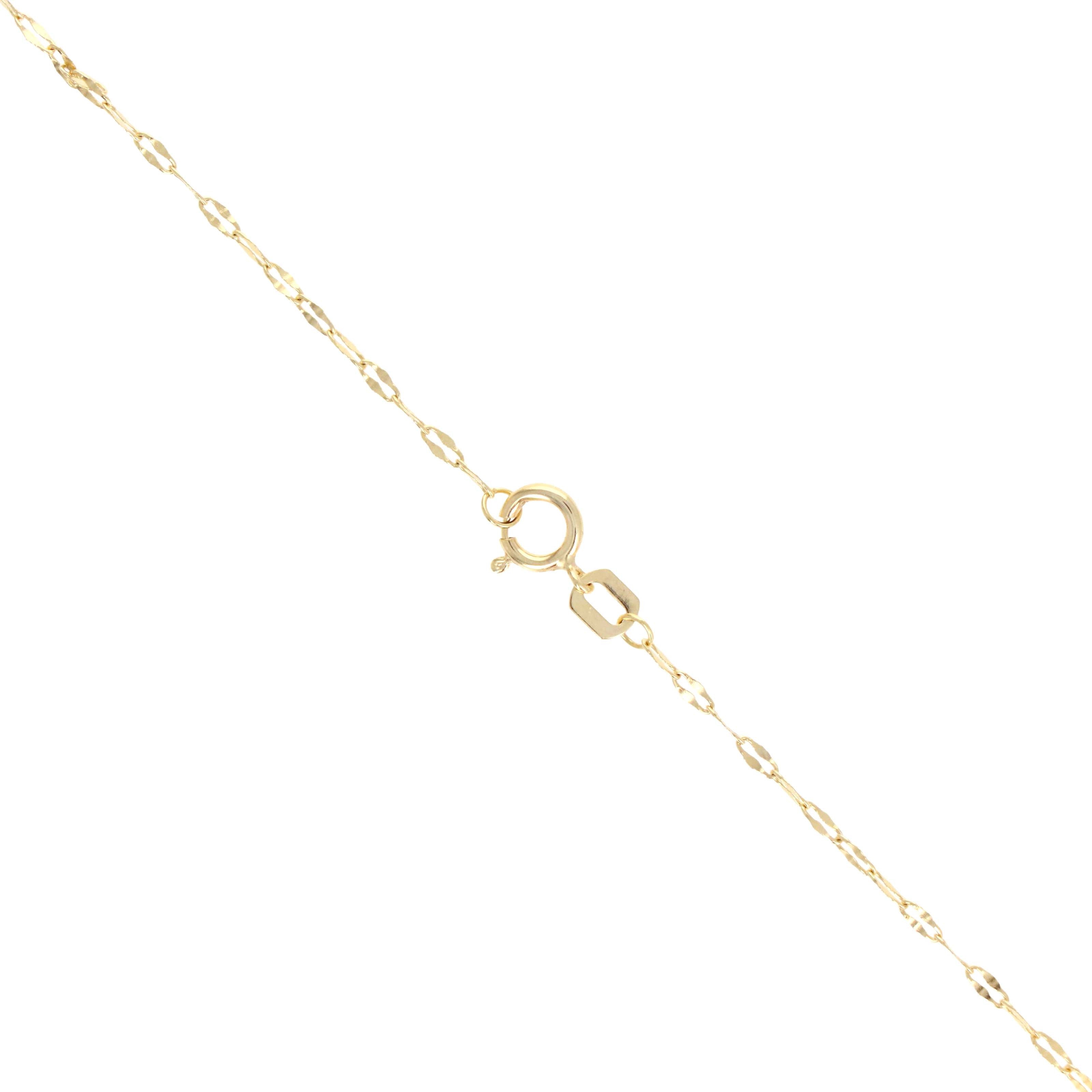 14K Yellow Gold 7.44 Carat Moonstone Face Pendant Necklace