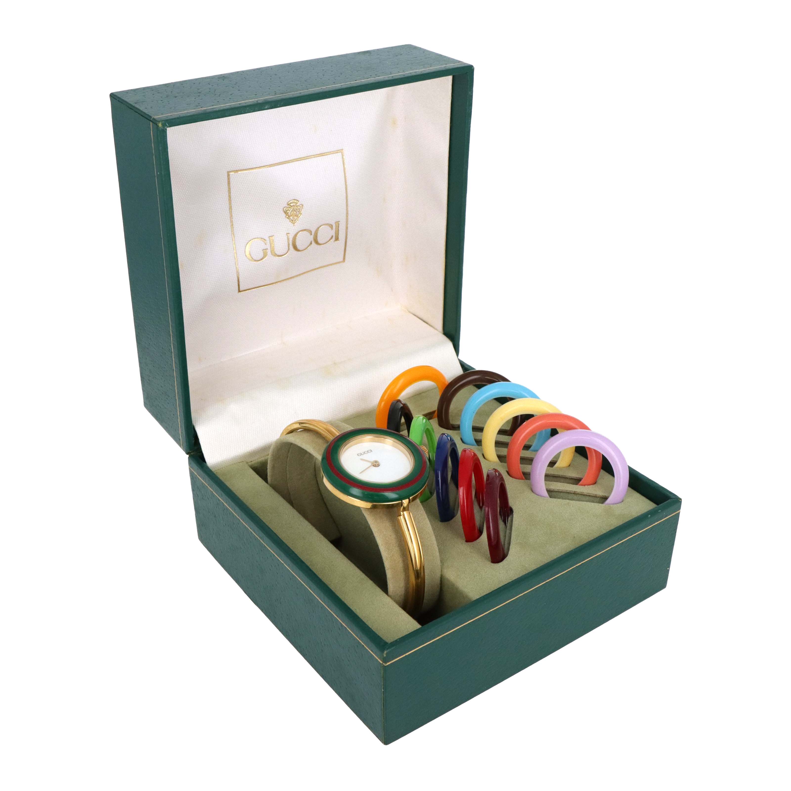 Vintage Gucci Interchangeable Bezel Watch - Queen May