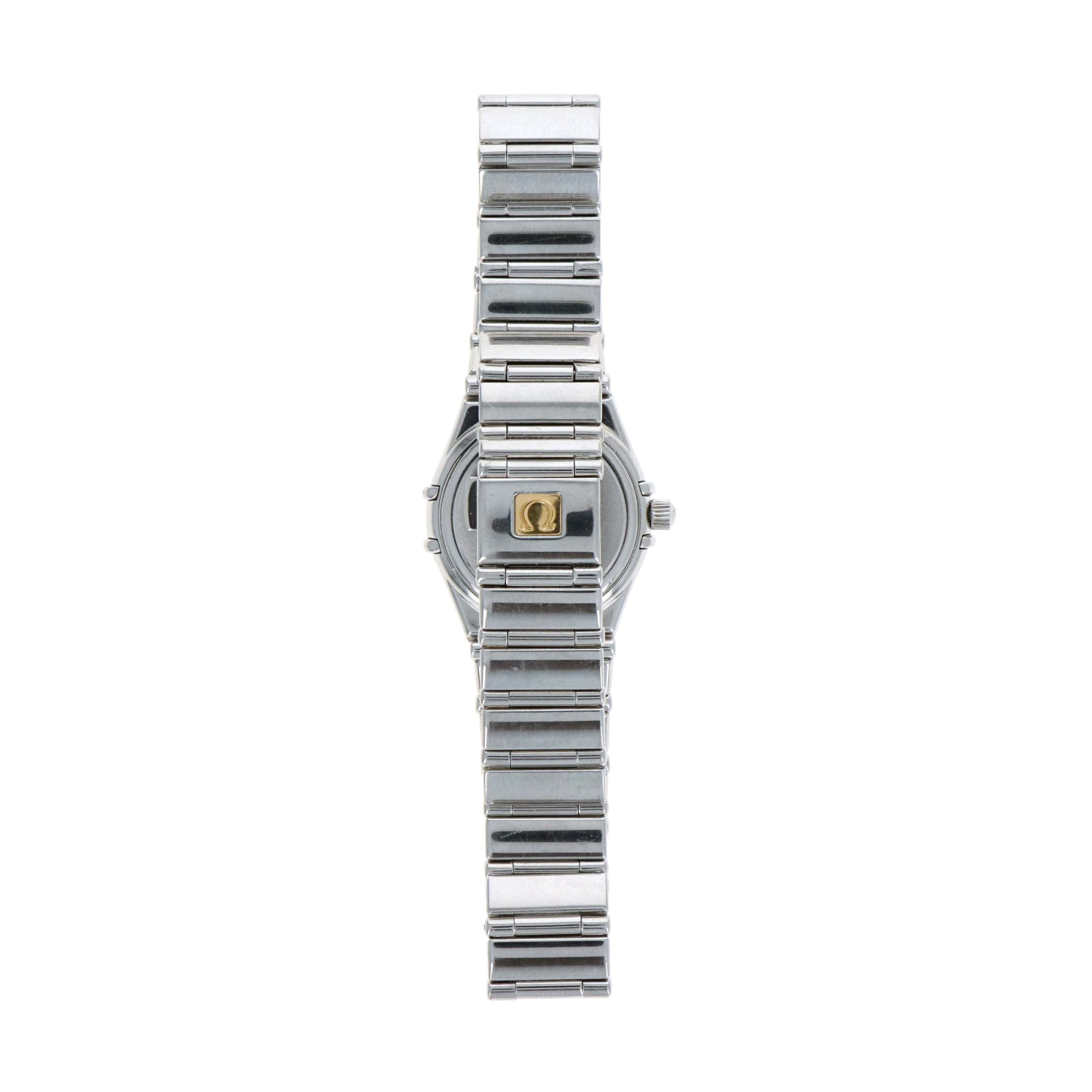 Omega Ladies Constellation My Choice Mini 22.5MM Mother Of Pearl Dial Stainless Steel Ref 1561.71.00 - Queen May