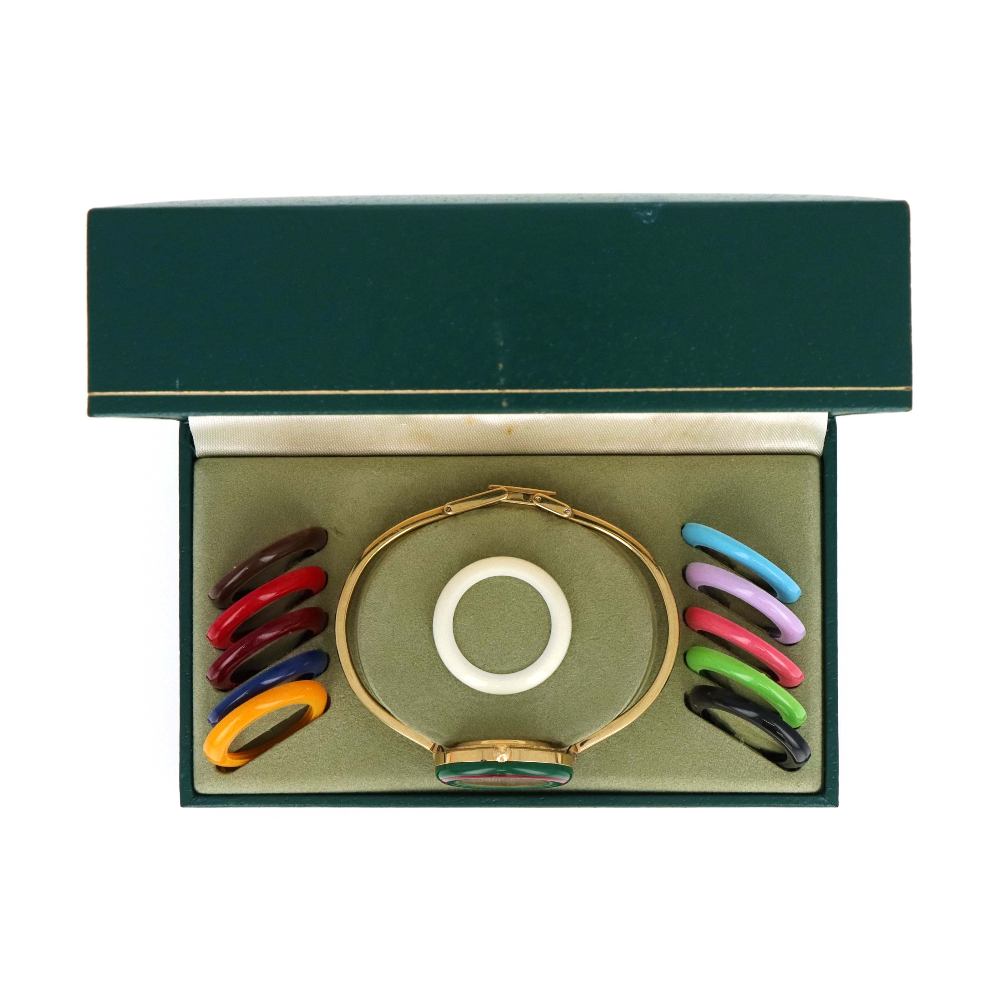 Vintage Gucci Interchangeable Bezel Watch - Queen May