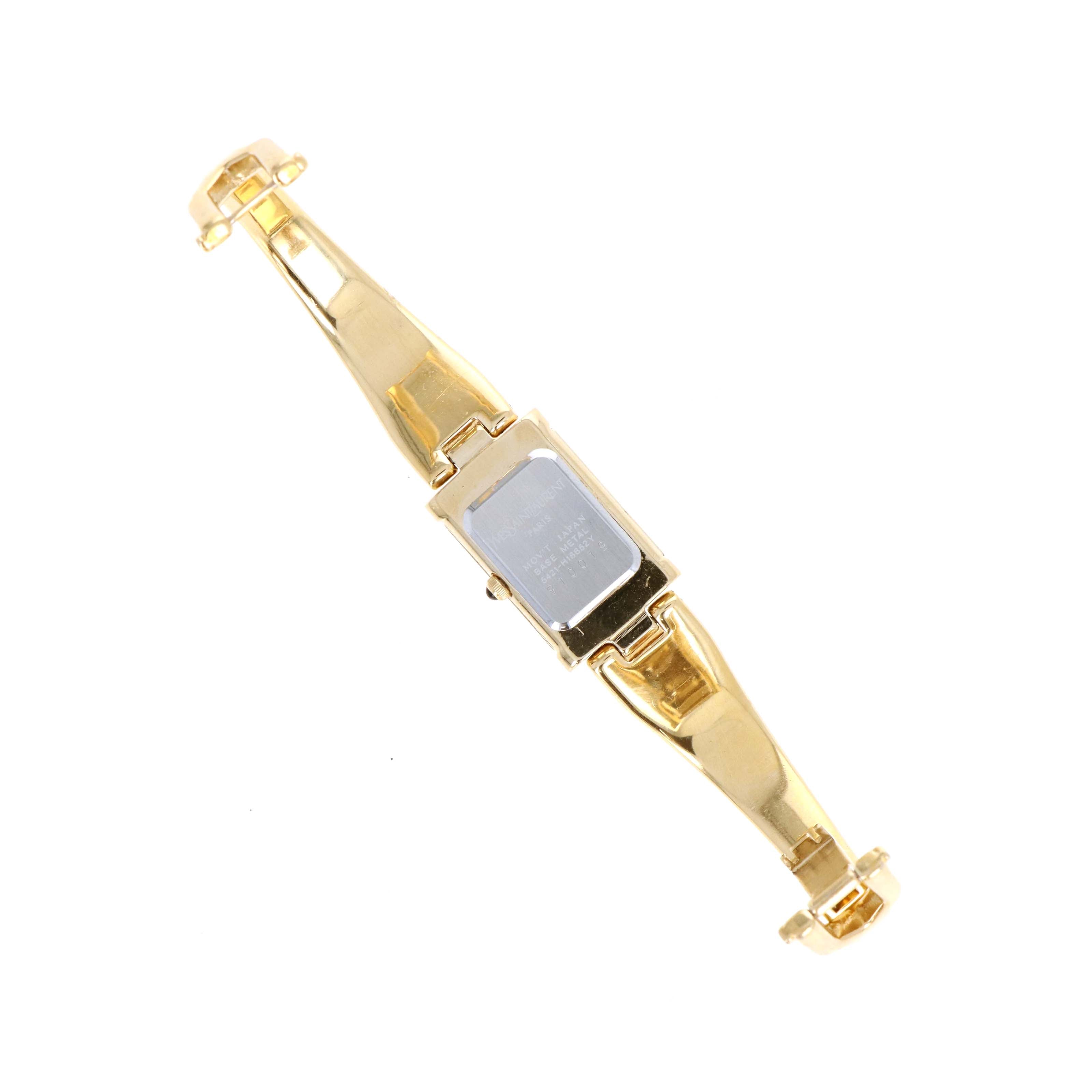 Vintage Yves Saint Laurent 40th Anniversary Ladies Watch Hidden Dial - Queen May