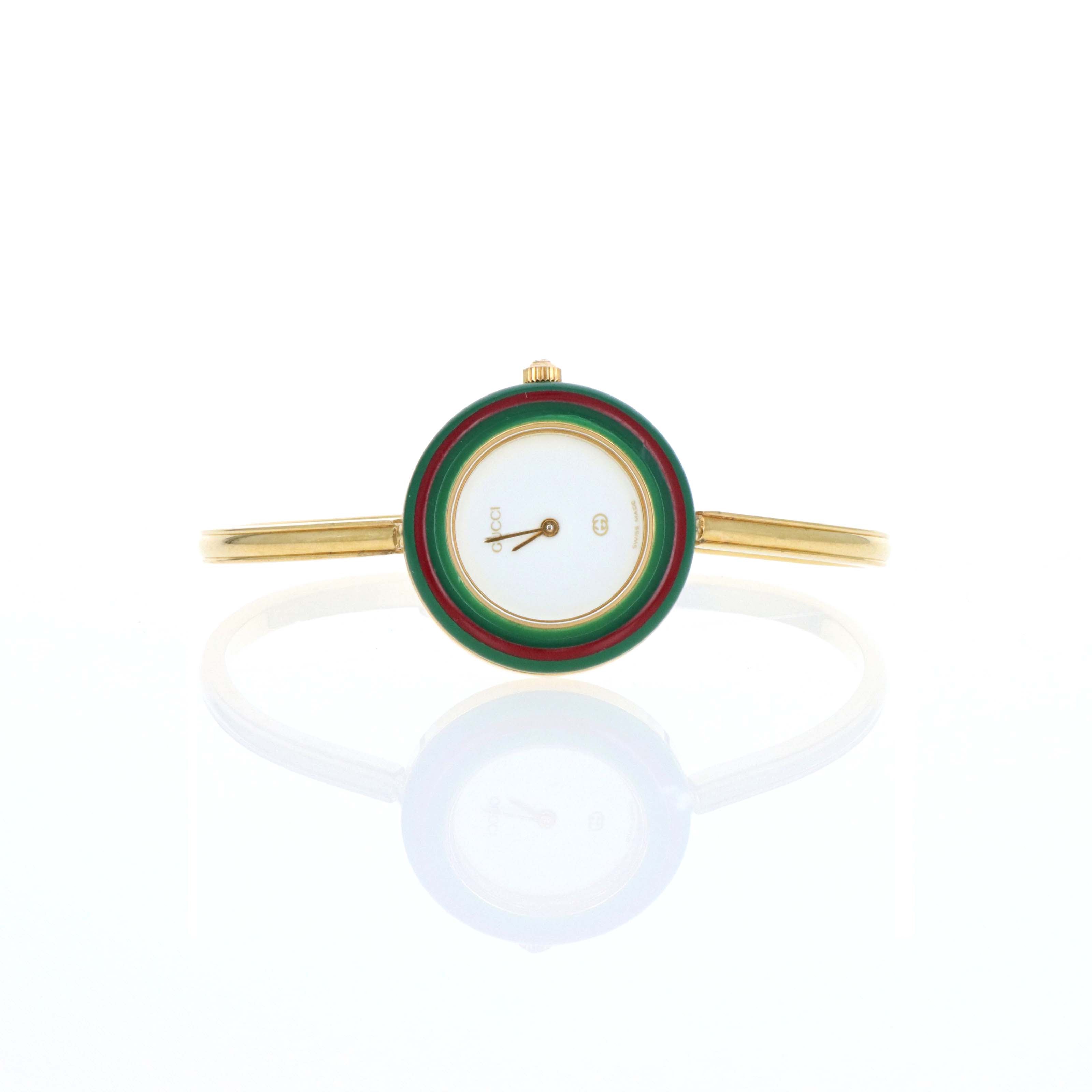 Vintage Gucci Interchangeable Bezel Watch - Queen May