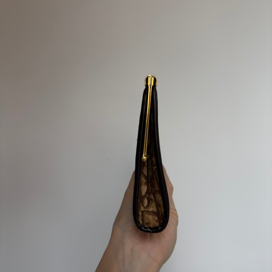 Vintage Dior Trotter Clutch - Queen May