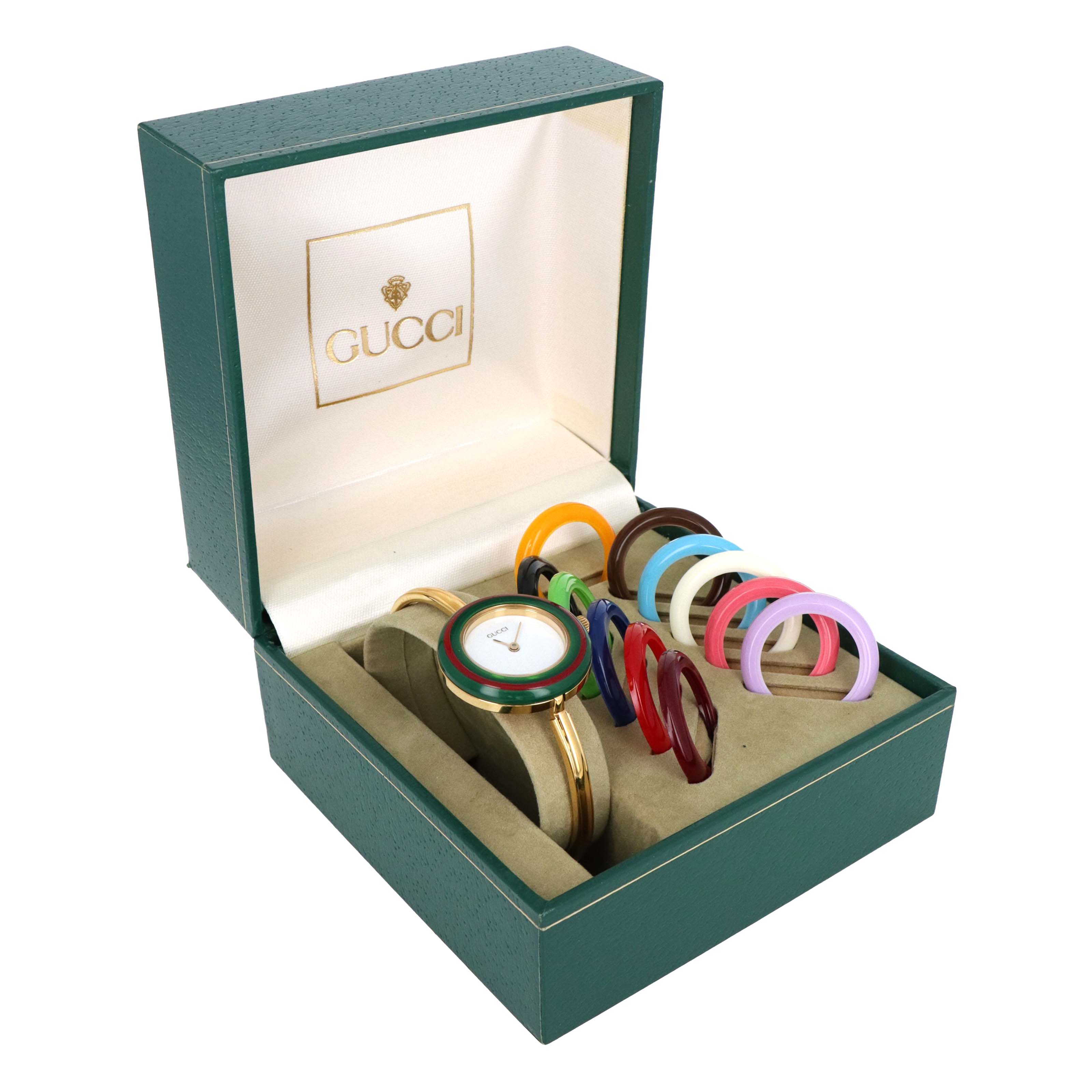 Vintage Gucci Interchangeable Bezel Watch - Queen May