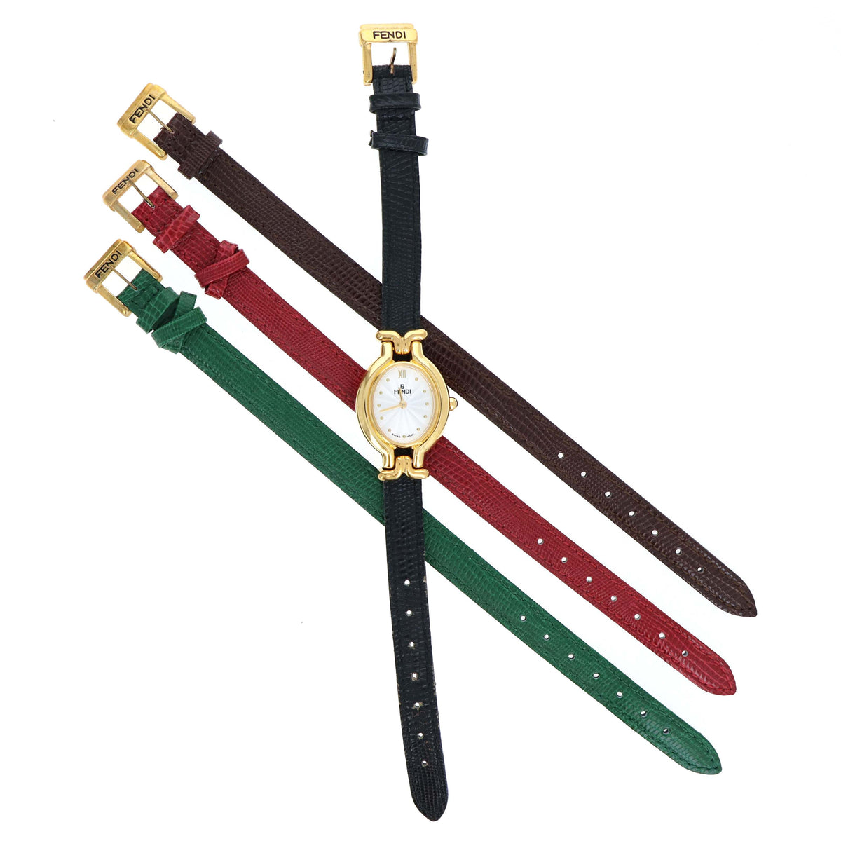 Fendi Chameleon Interchangeable Strap Watch - Queen May