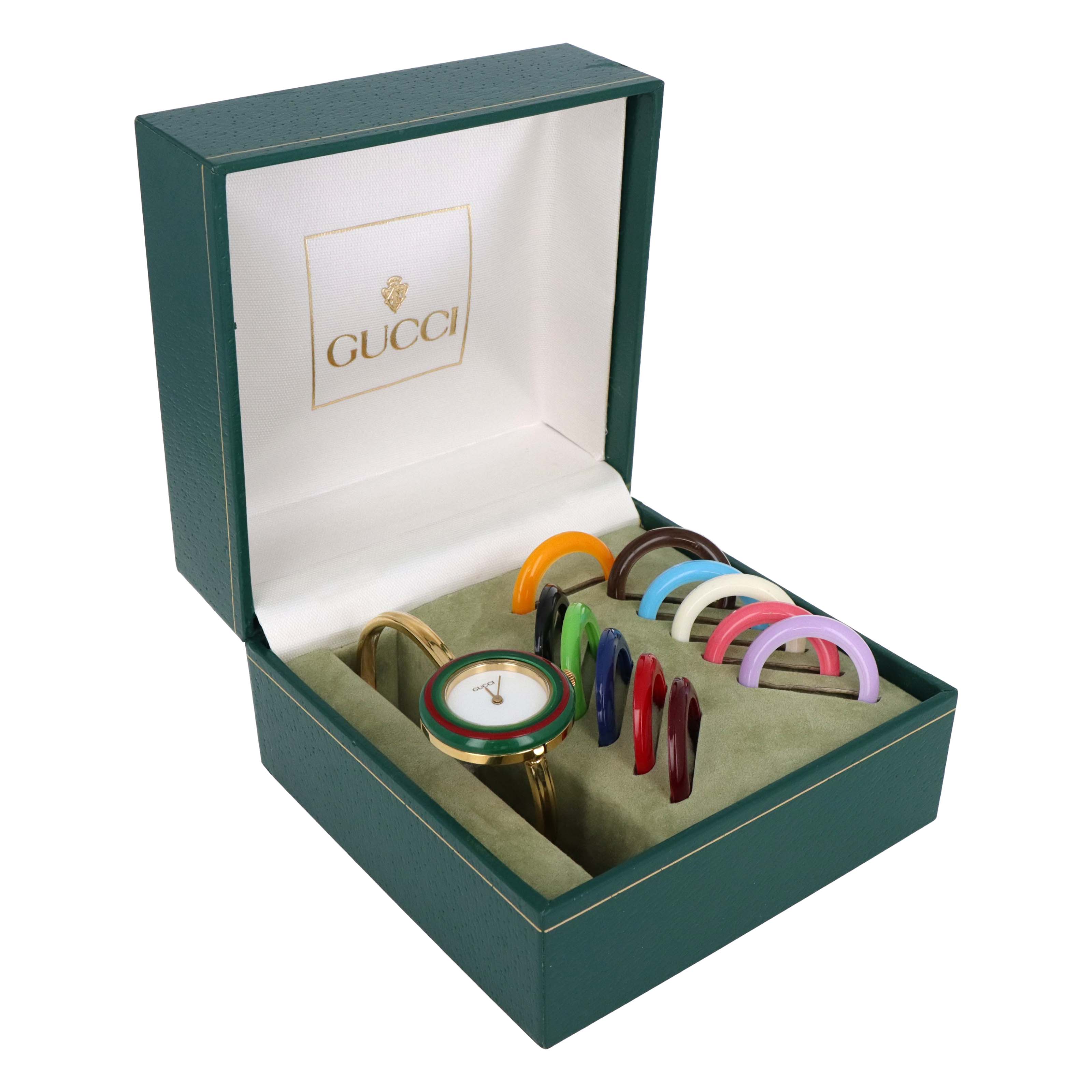 Vintage Gucci Interchangeable Bezel Watch - Queen May