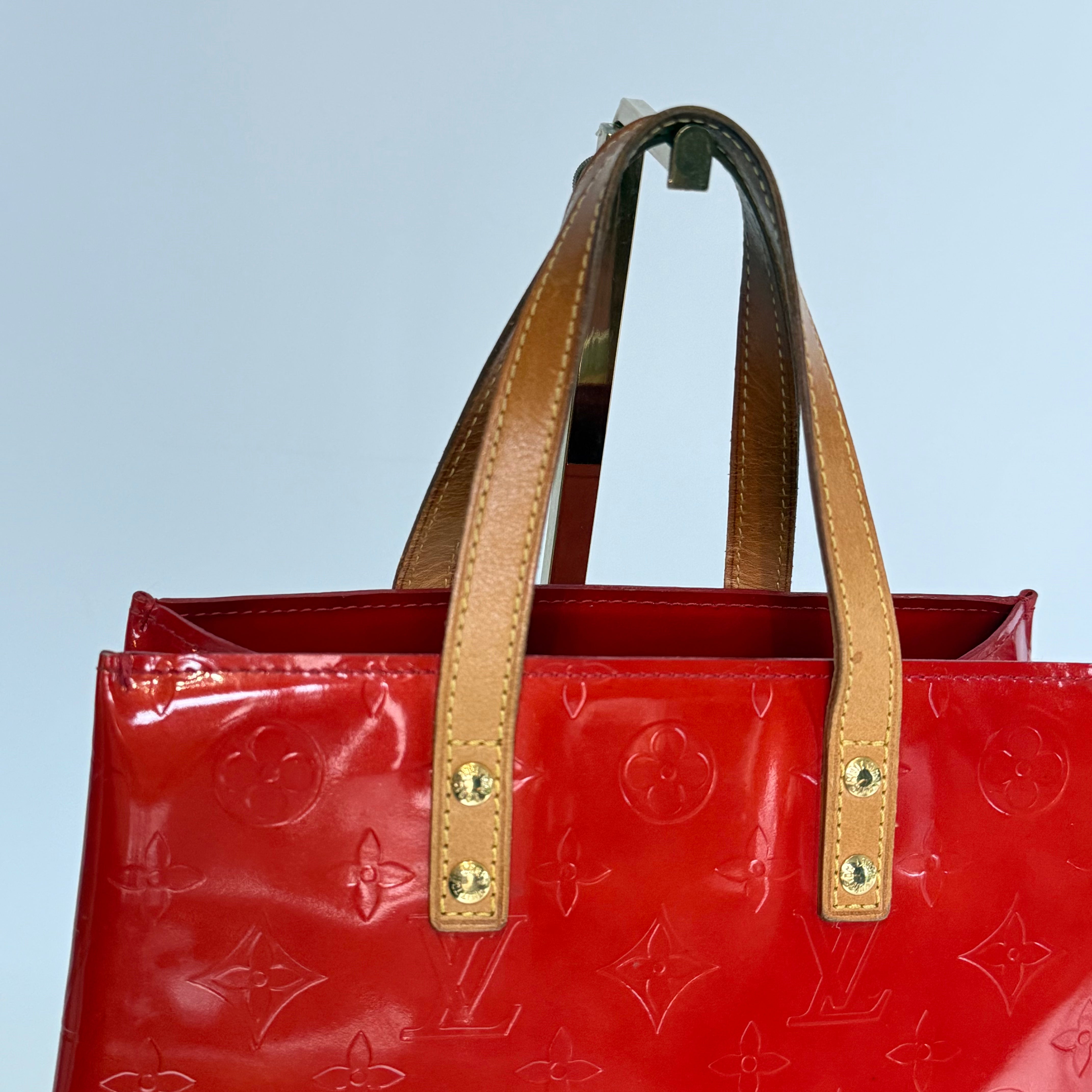 Louis Vuitton Vernis Reade PM Red - Queen May