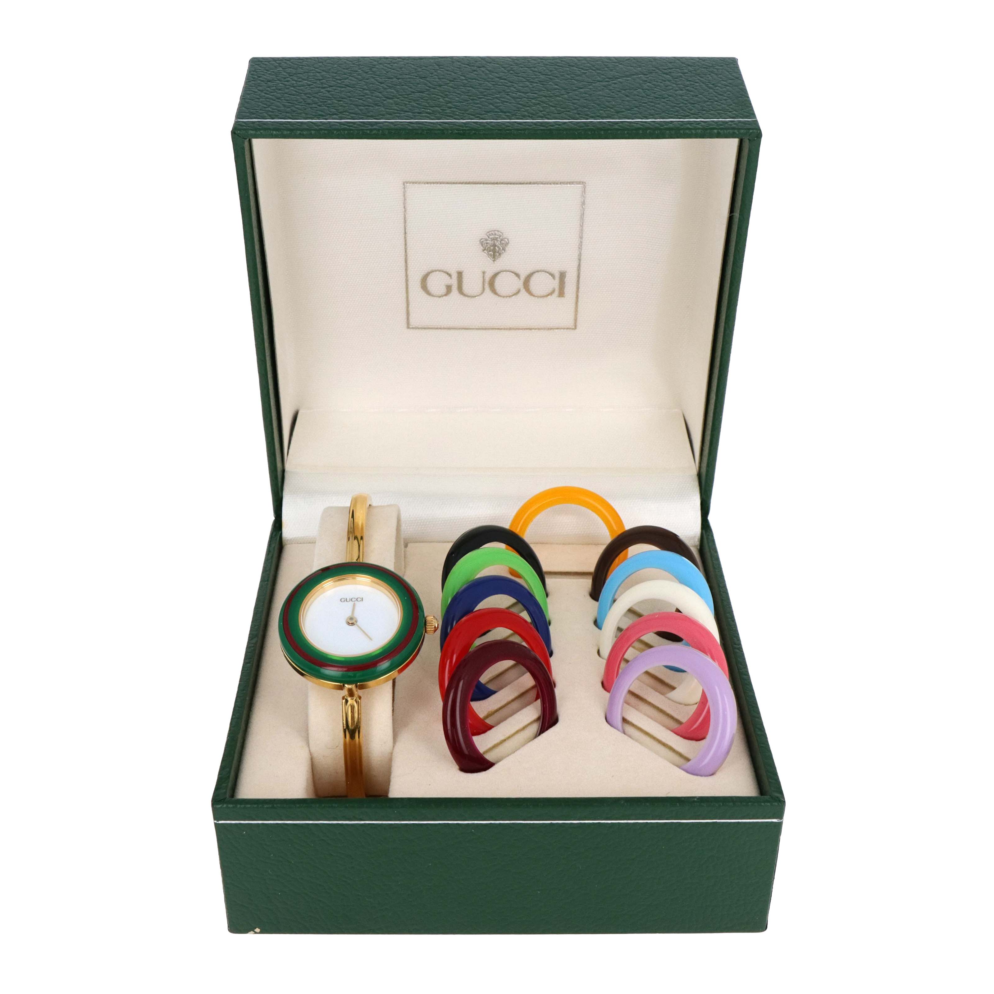 Vintage Gucci Interchangeable Bezel Watch - Queen May