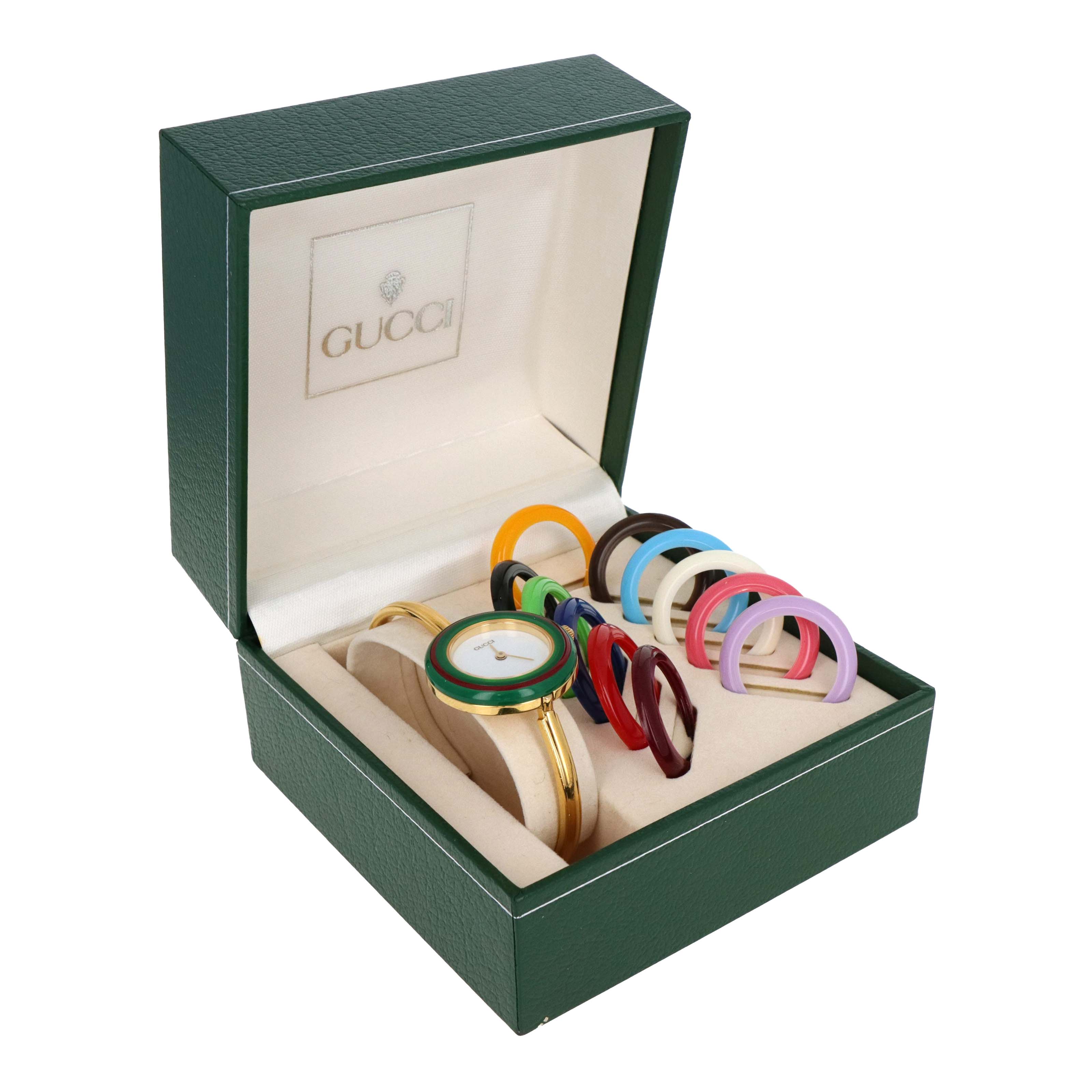 Vintage Gucci Interchangeable Bezel Watch - Queen May