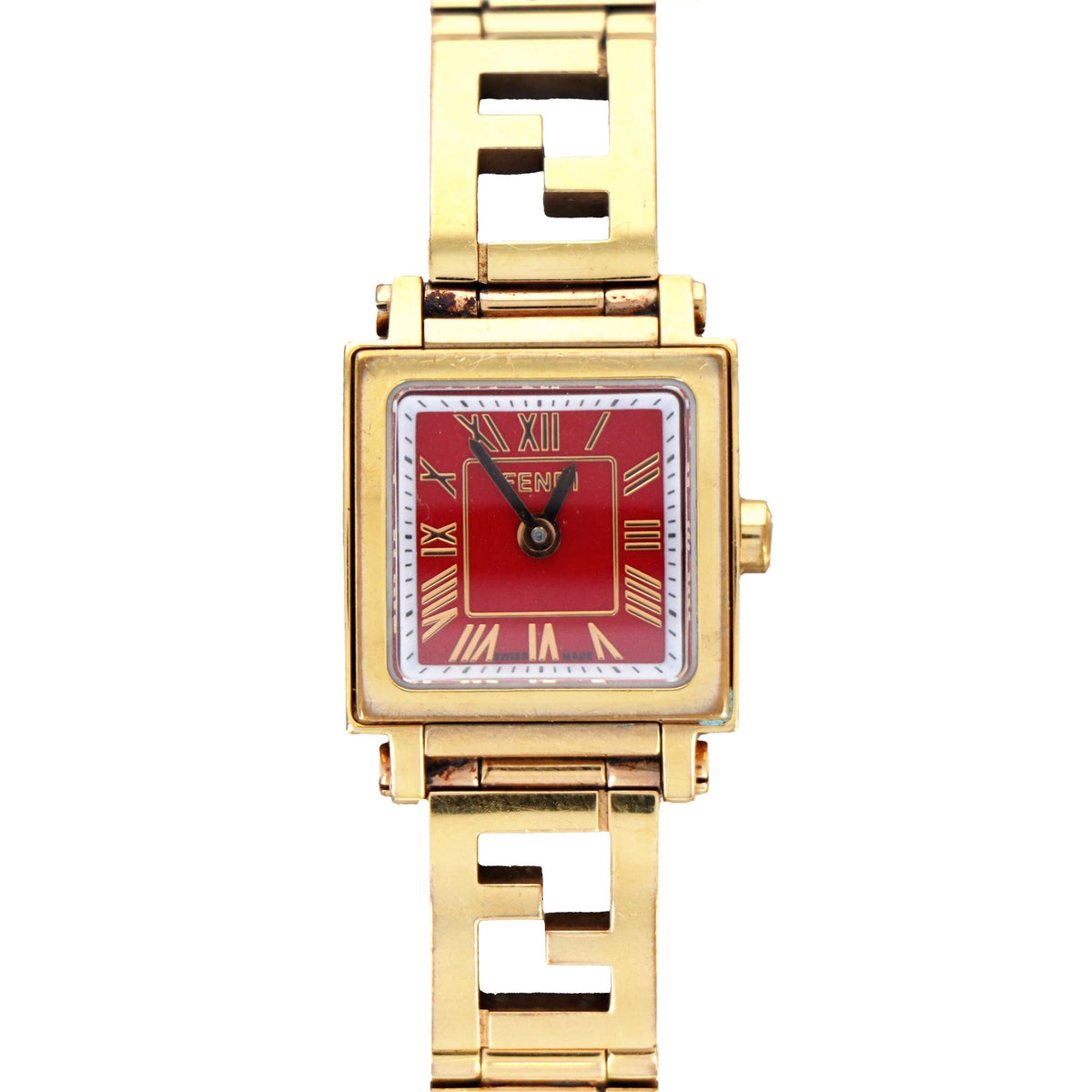 Fendi Orologi Red Dial Watch - Queen May