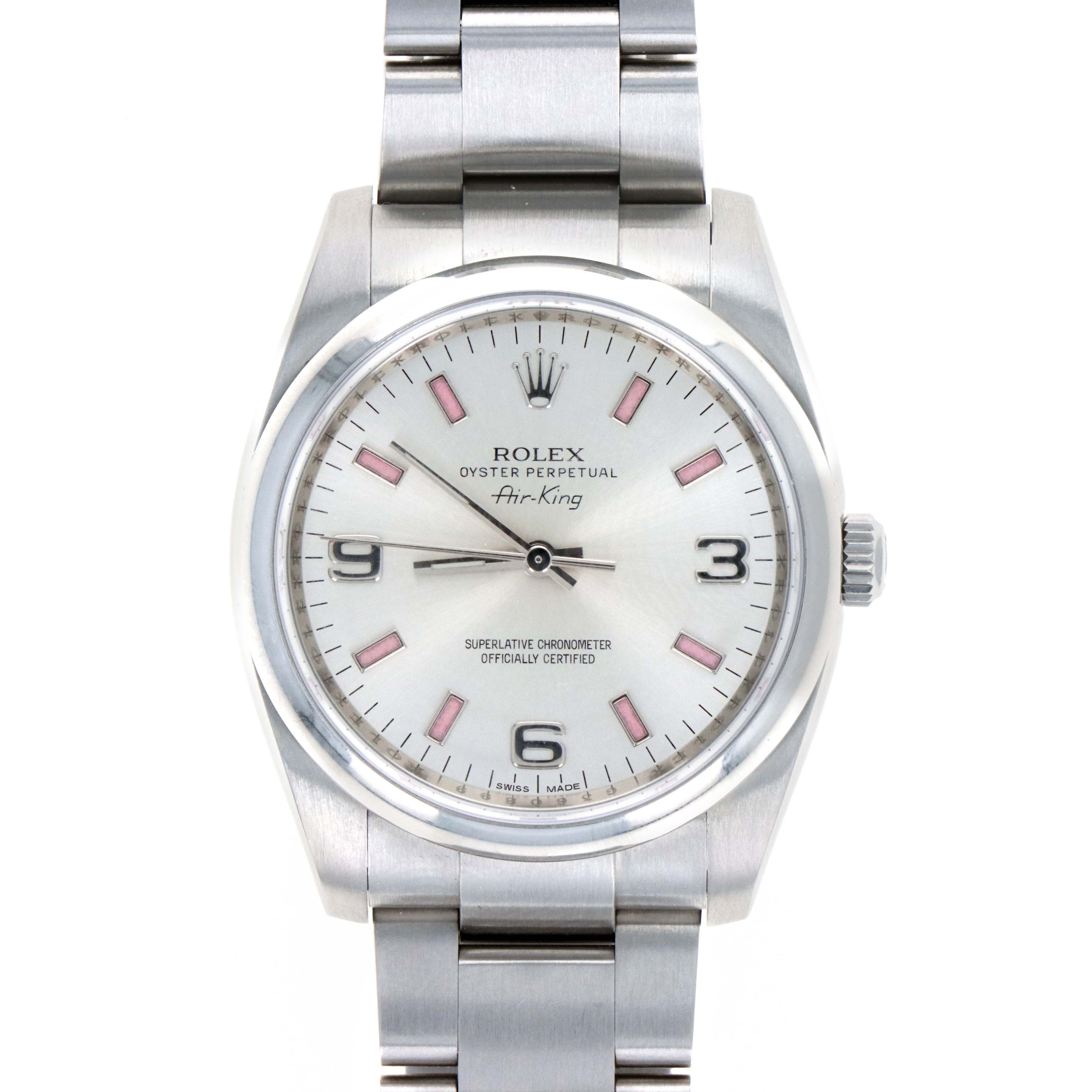 Rolex Air-King 34MM Model 114200 CPO Rolex 2025 - Queen May