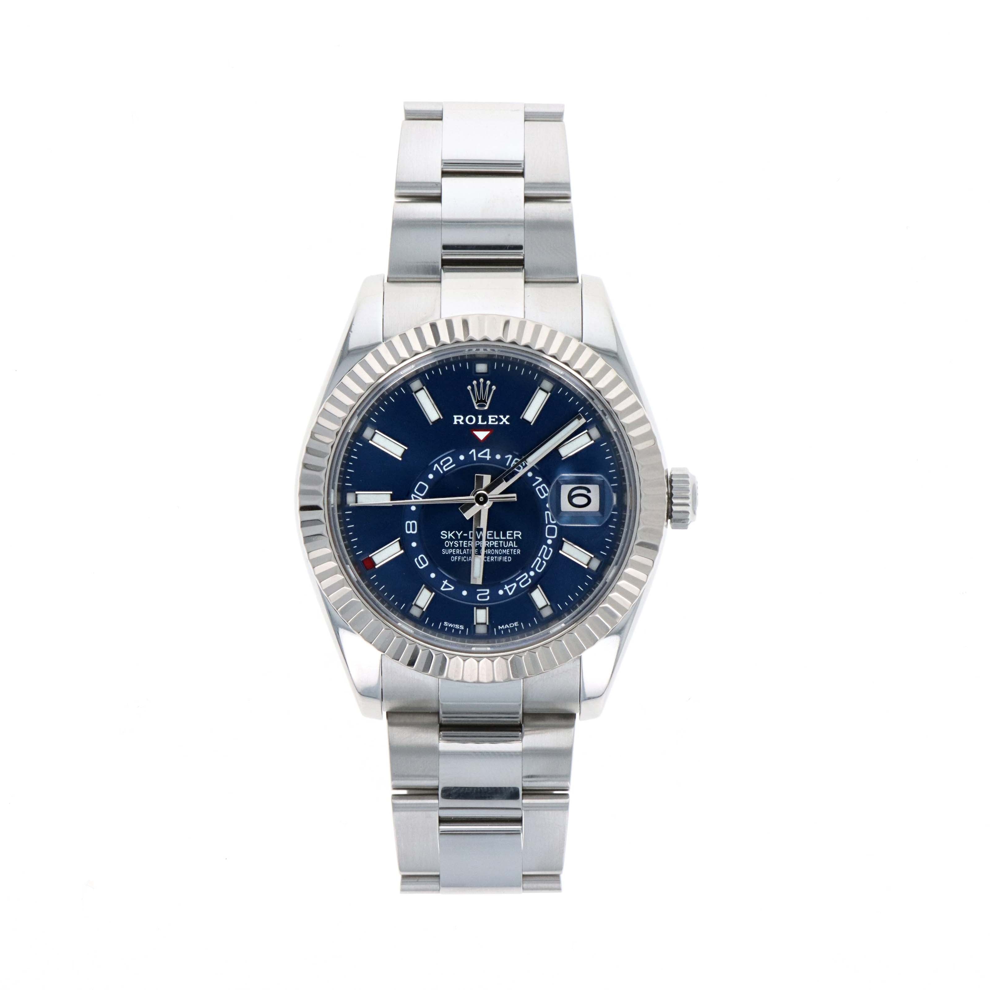 Rolex Sky-Dweller Model 326934 Blue Dial With Papers CPO Rolex 2025 - Queen May