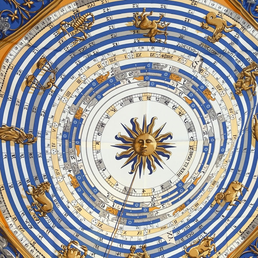 Hermes Astrology Constellation Scarf - Queen May