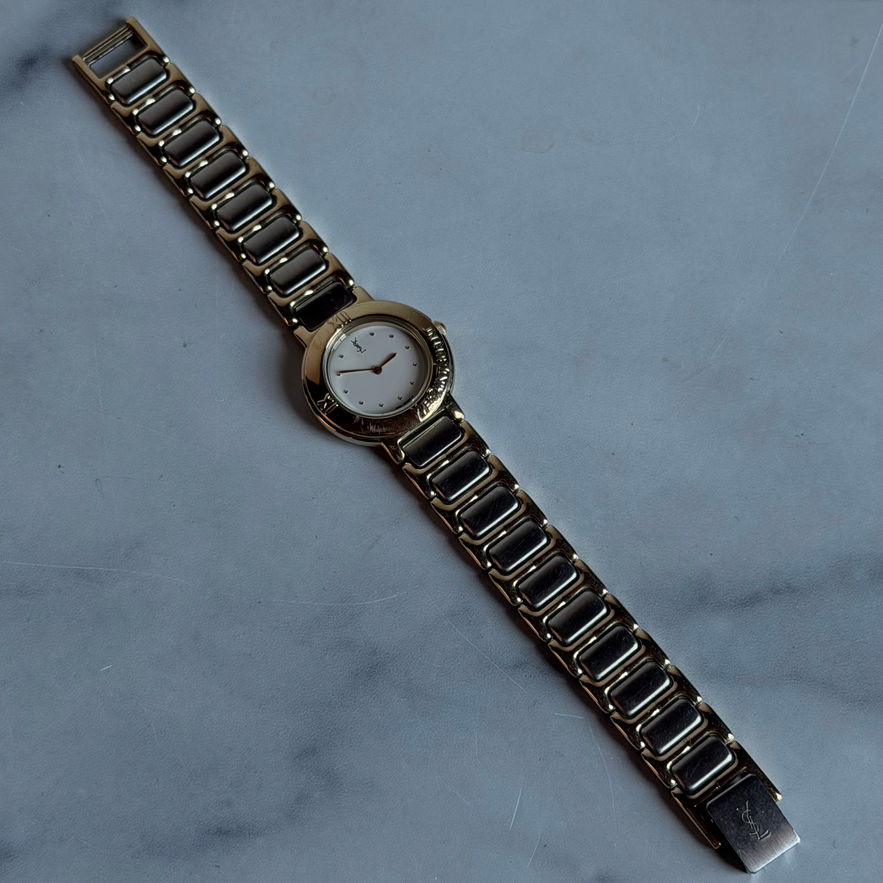 Yves Saint Laurent Two Tone Ladies Watch
