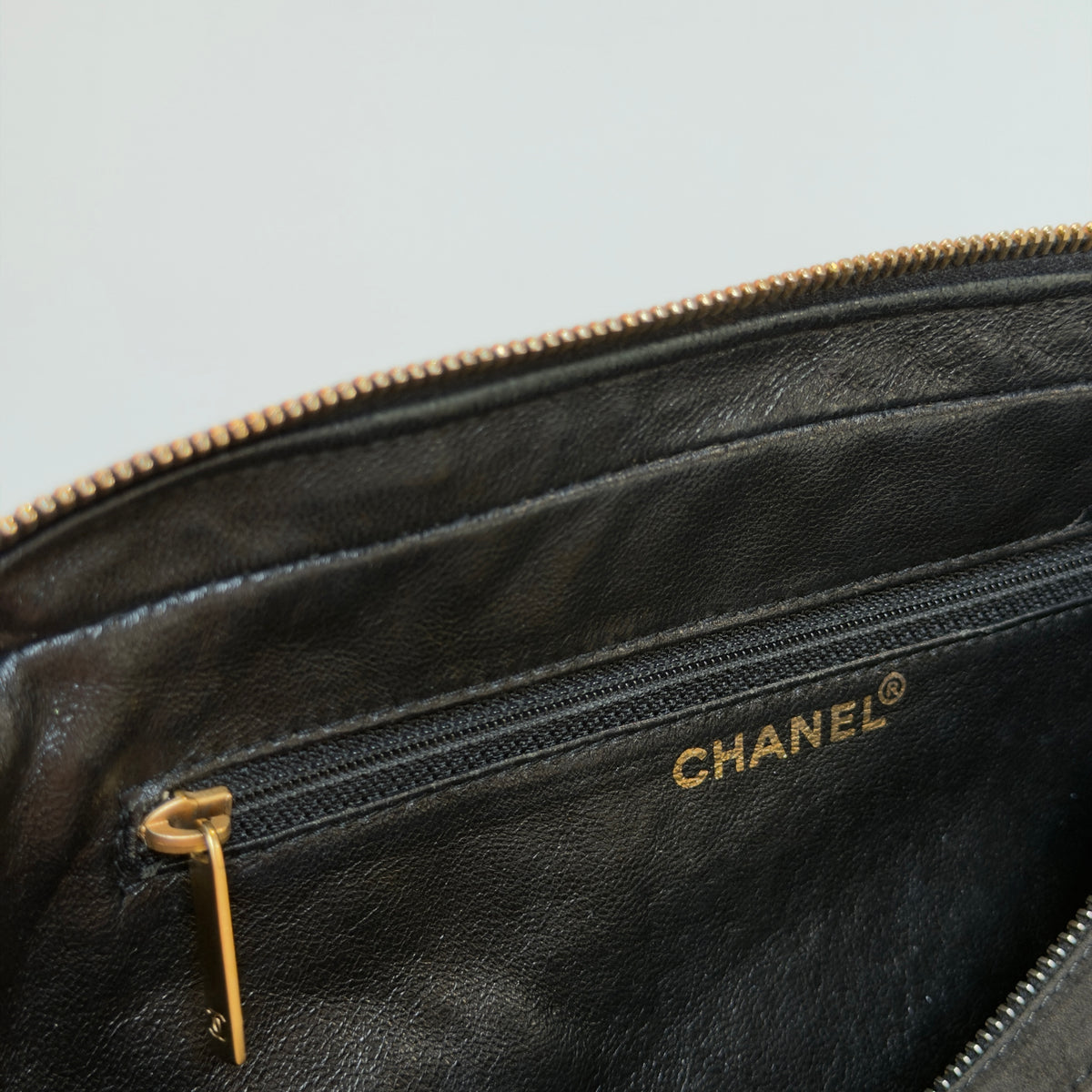 Chanel Suede Square Stitch Shoulder Bag