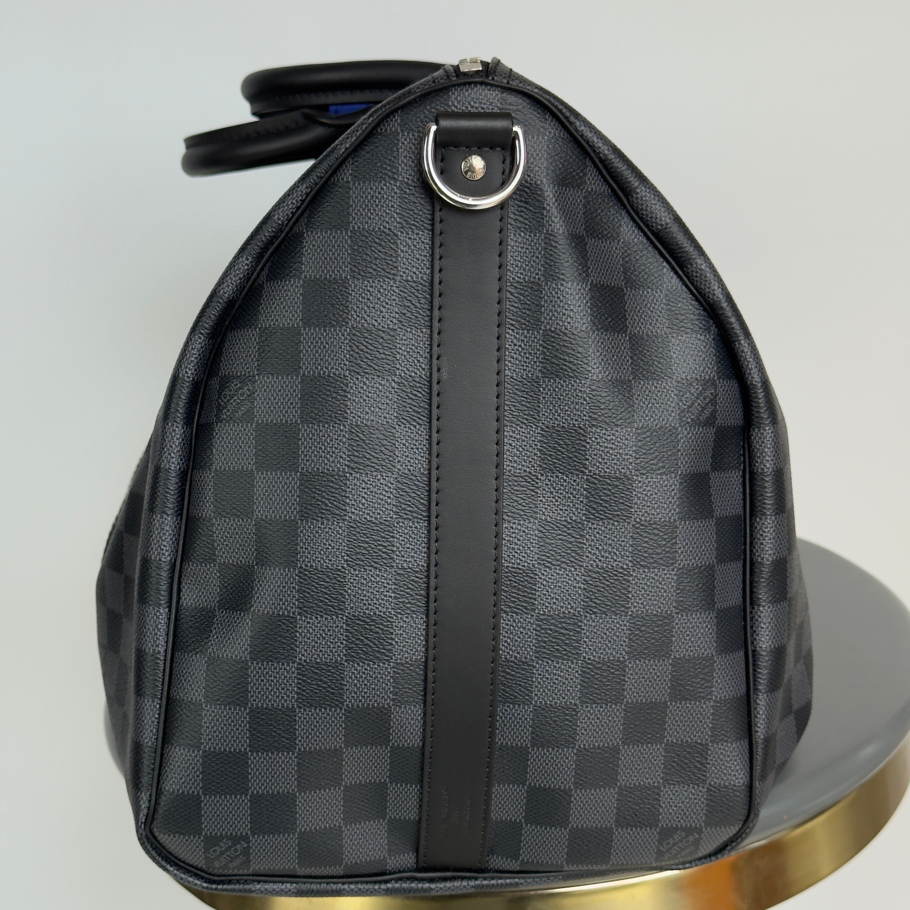 Louis Vuitton Keepall Bandouliere 50 Damier Graphite Indigo - Queen May