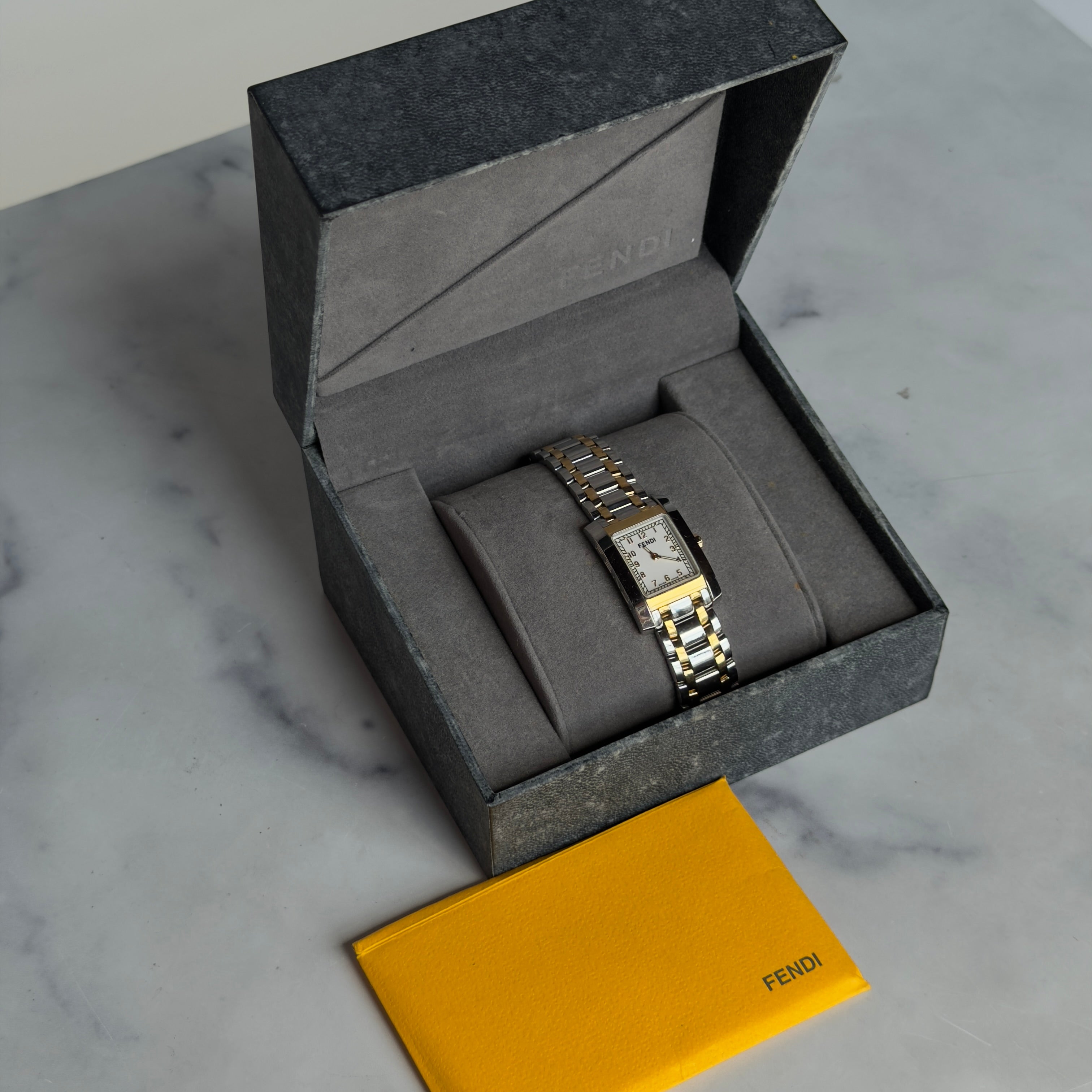 Vintage Fendi Two Tone 7000 Series Watch
