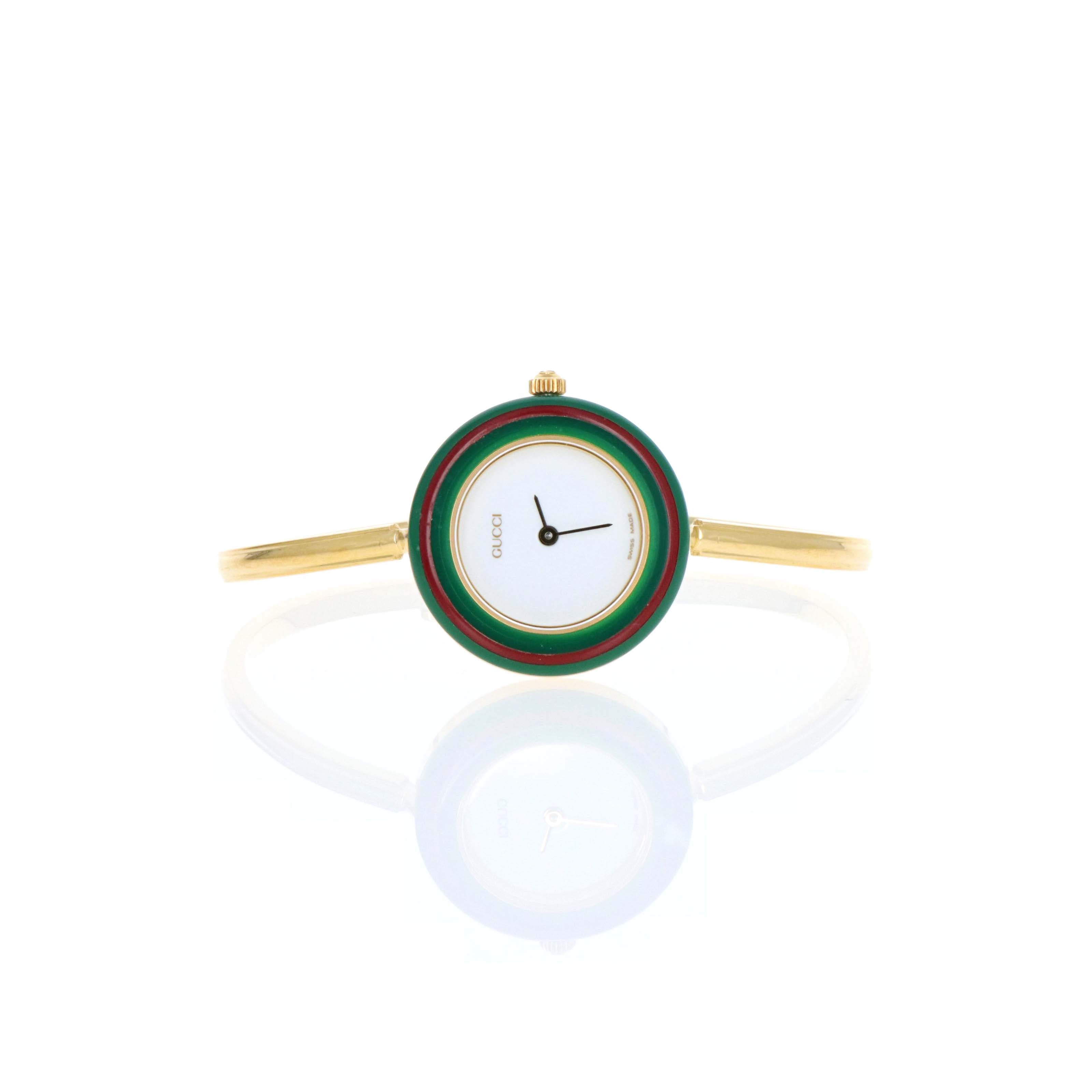 Vintage Gucci Interchangeable Bezel Watch - Queen May