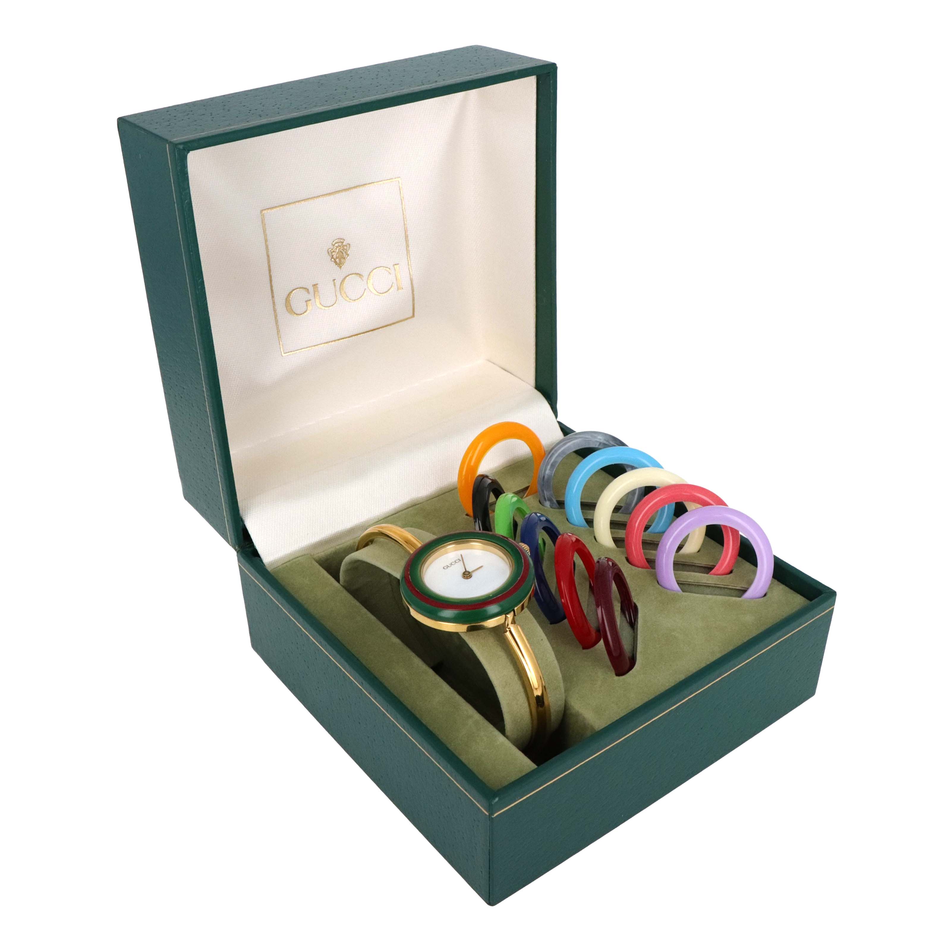 Vintage Gucci Interchangeable Bezel Watch - Queen May