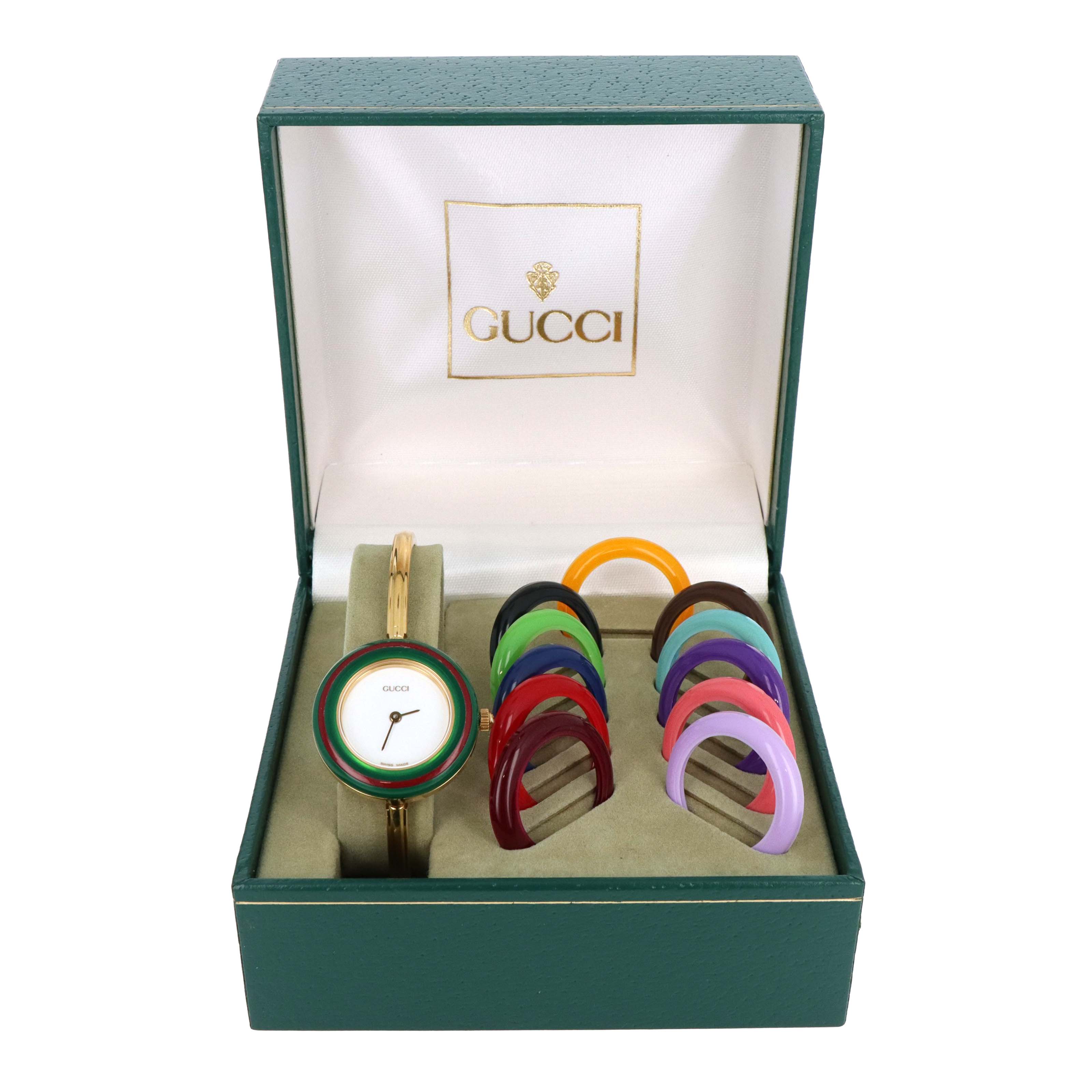 Vintage Gucci Interchangeable Bezel Watch - Queen May