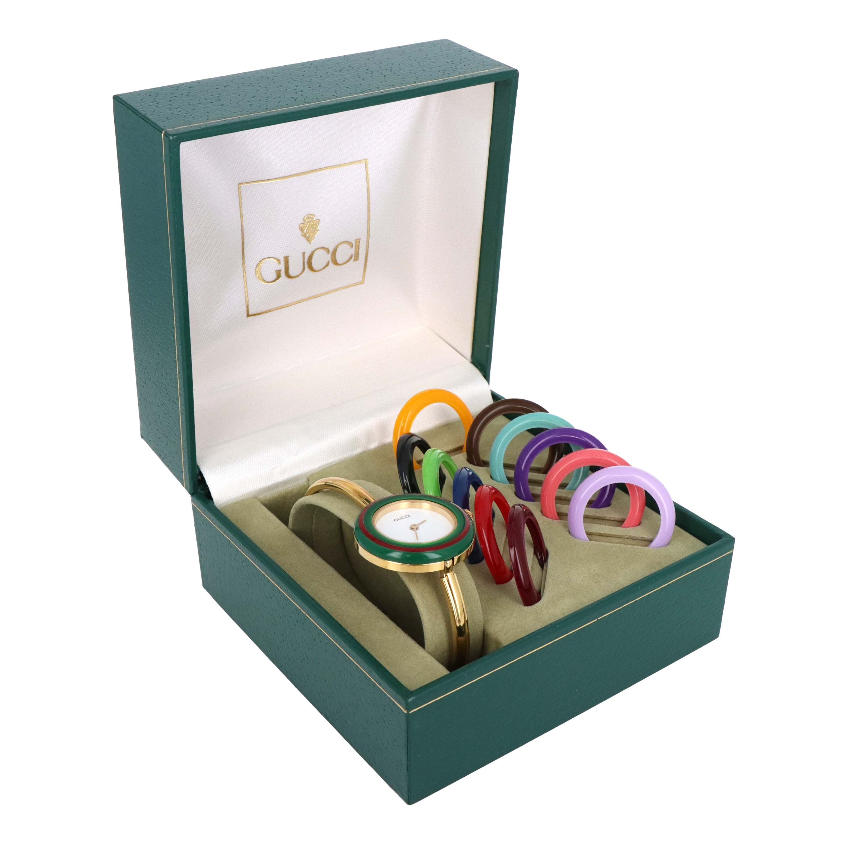 Vintage Gucci Interchangeable Bezel Watch - Queen May