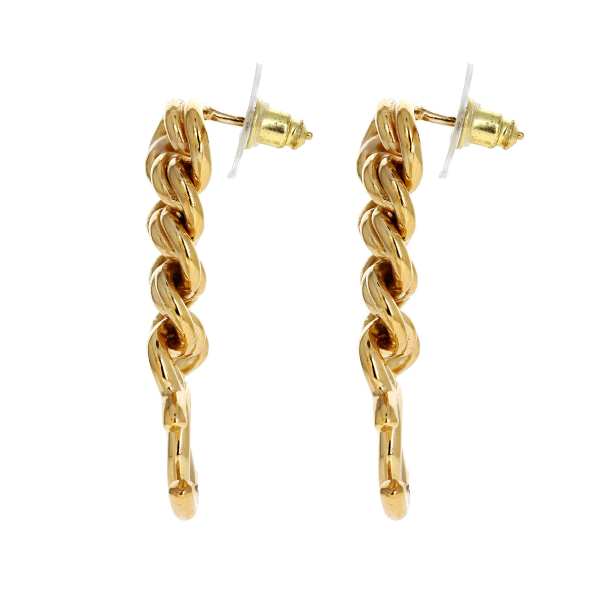 Chanel Chain Pendant Earrings - Queen May