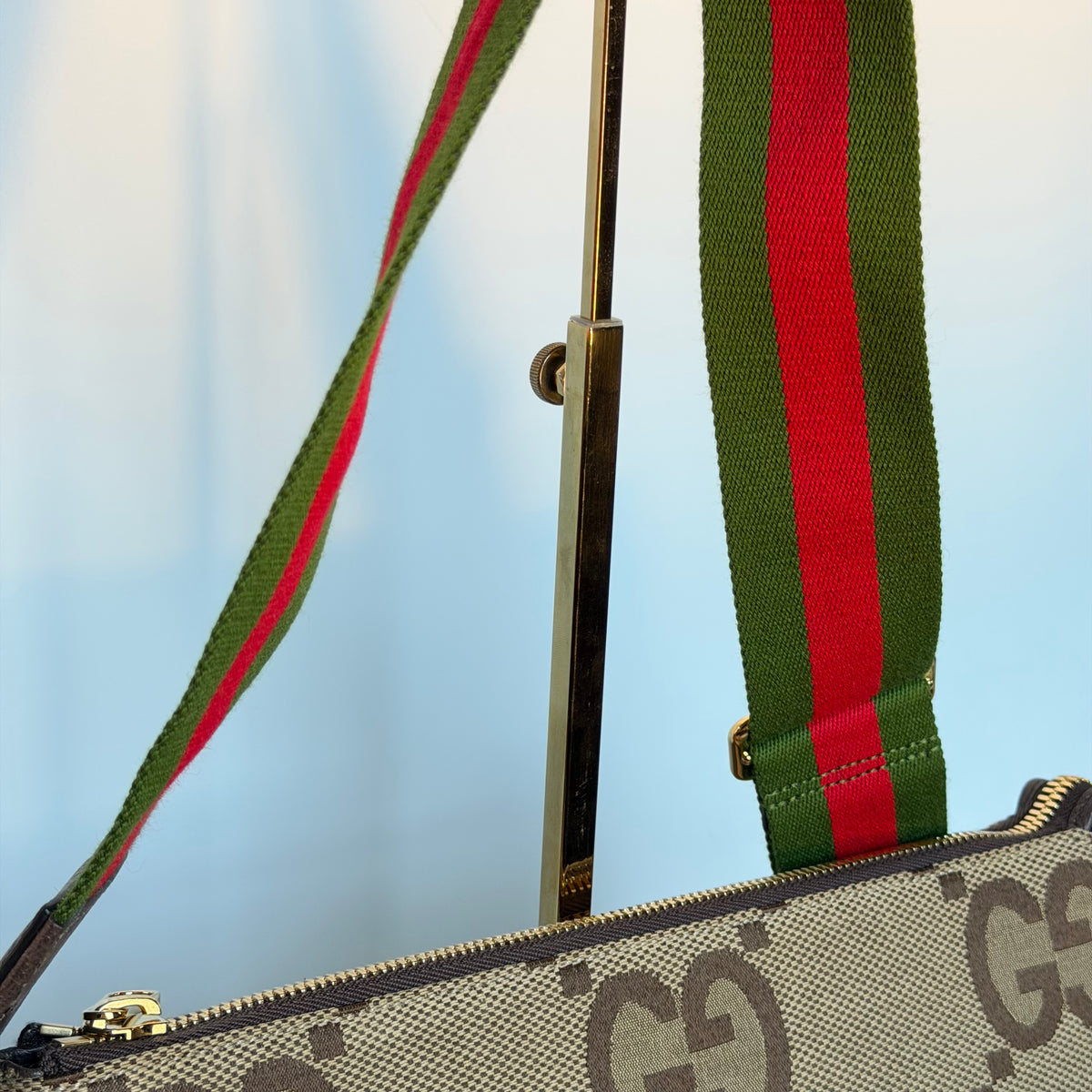 Gucci Web Shoulder Bag Jumbo