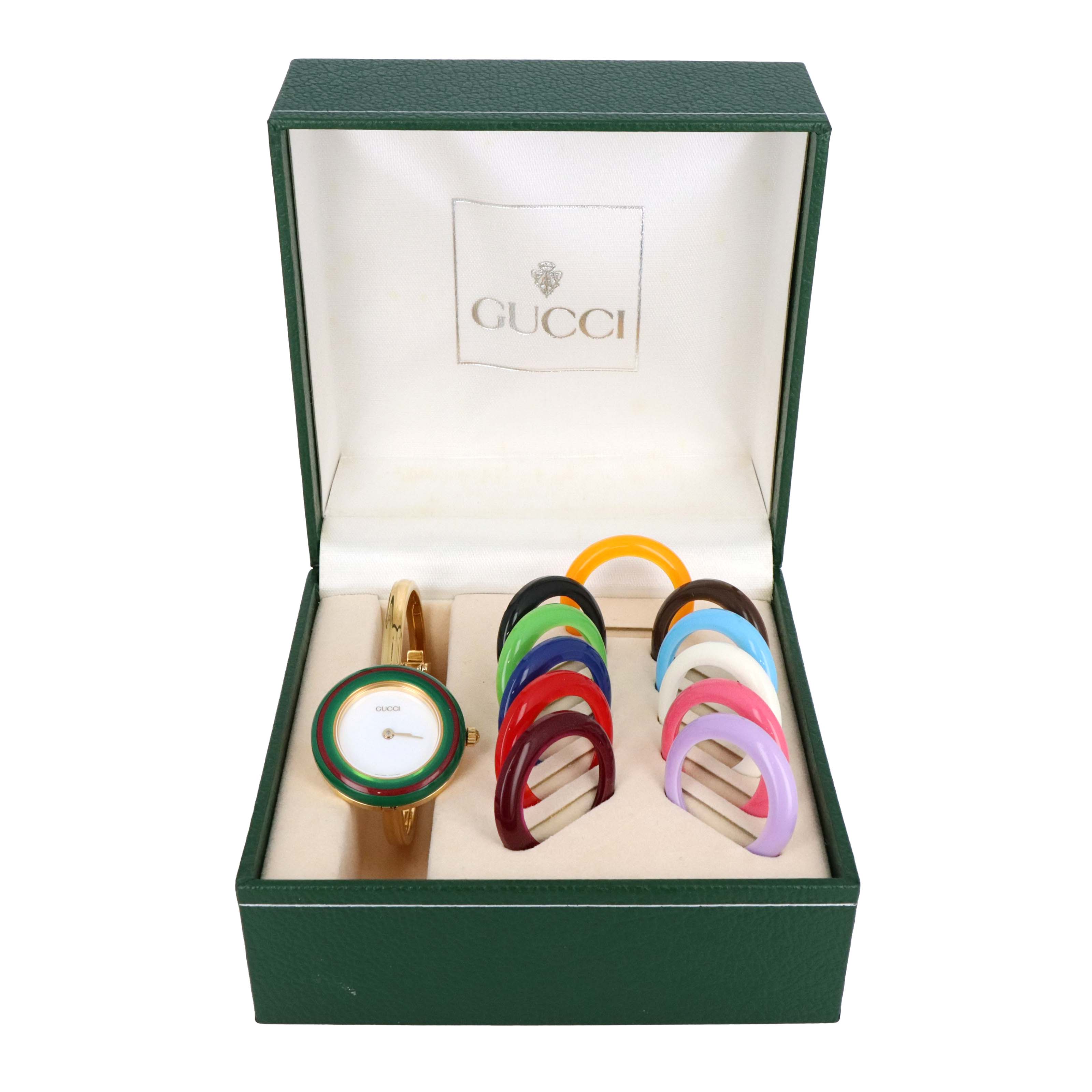 Vintage Gucci Interchangeable Bezel Watch - Queen May