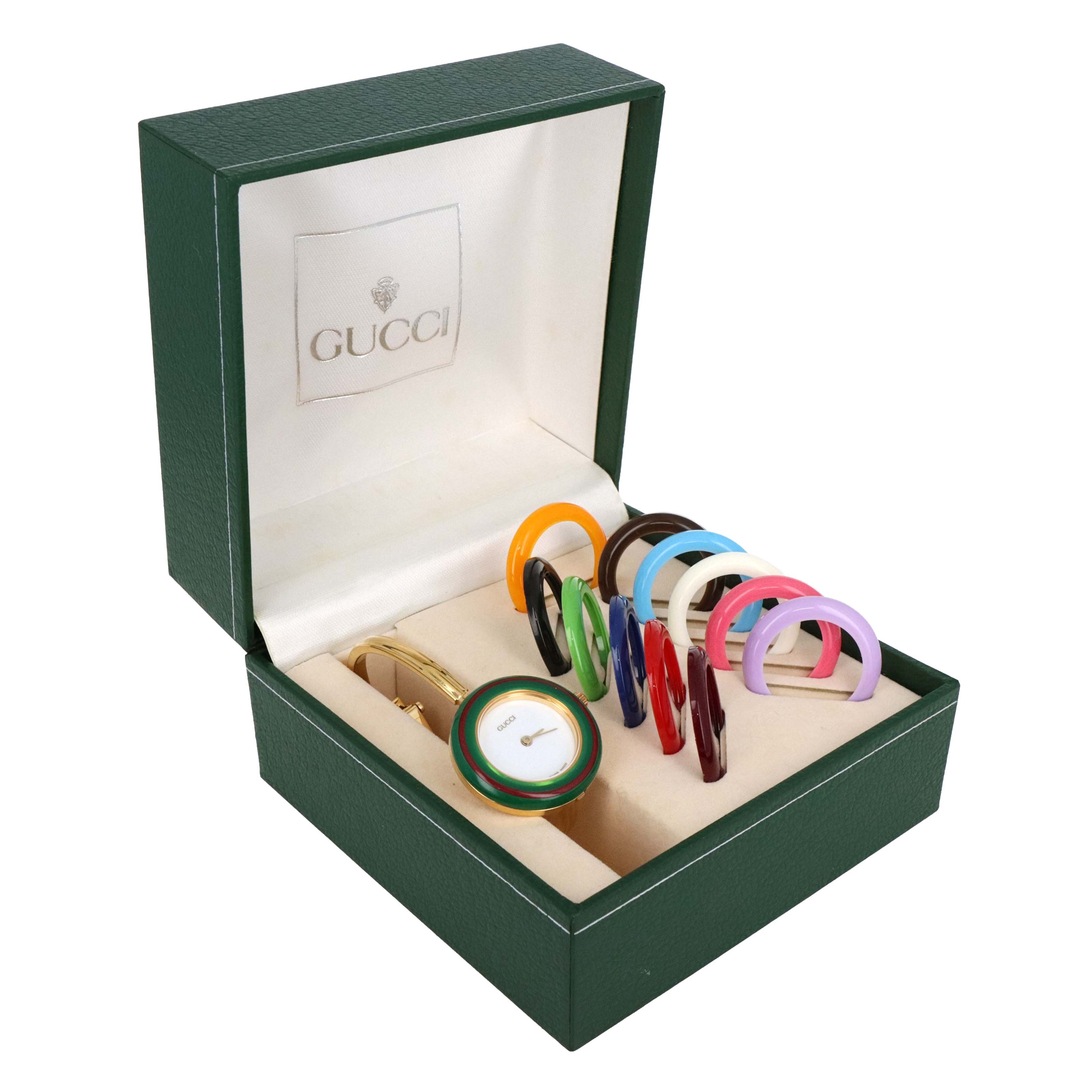 Vintage Gucci Interchangeable Bezel Watch - Queen May