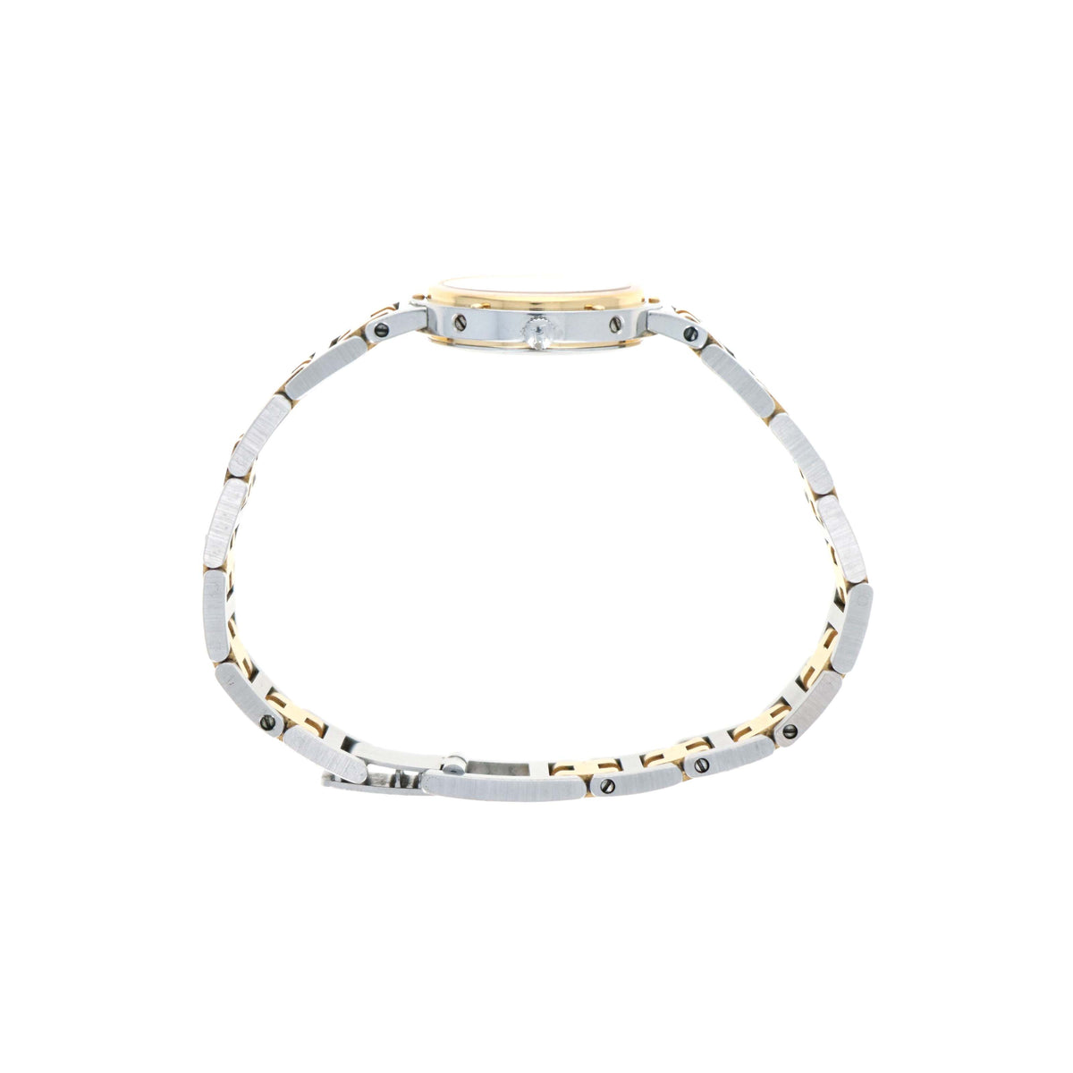 Hermes Two Tone Mini Clipper Watch