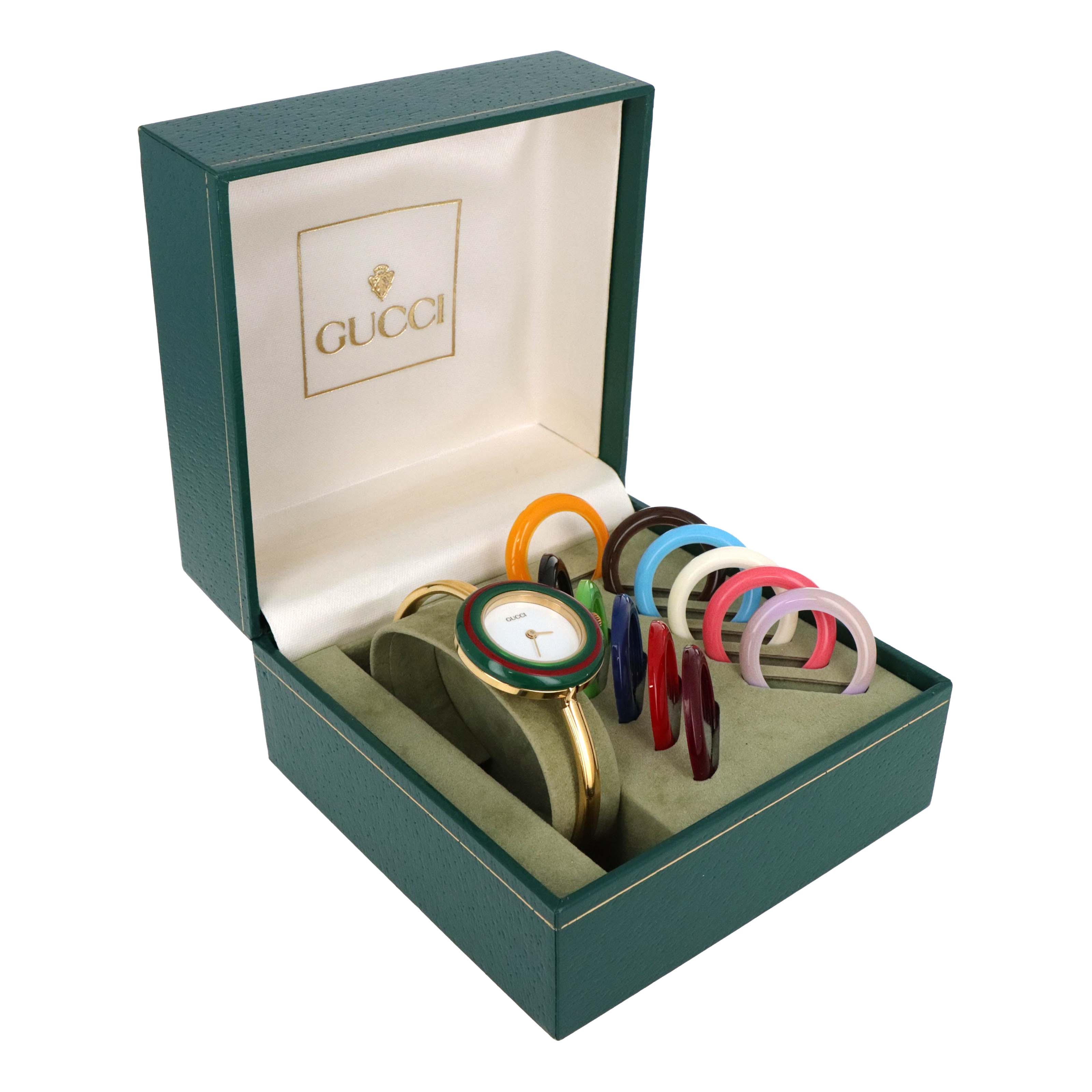 Vintage Gucci Interchangeable Bezel Watch - Queen May