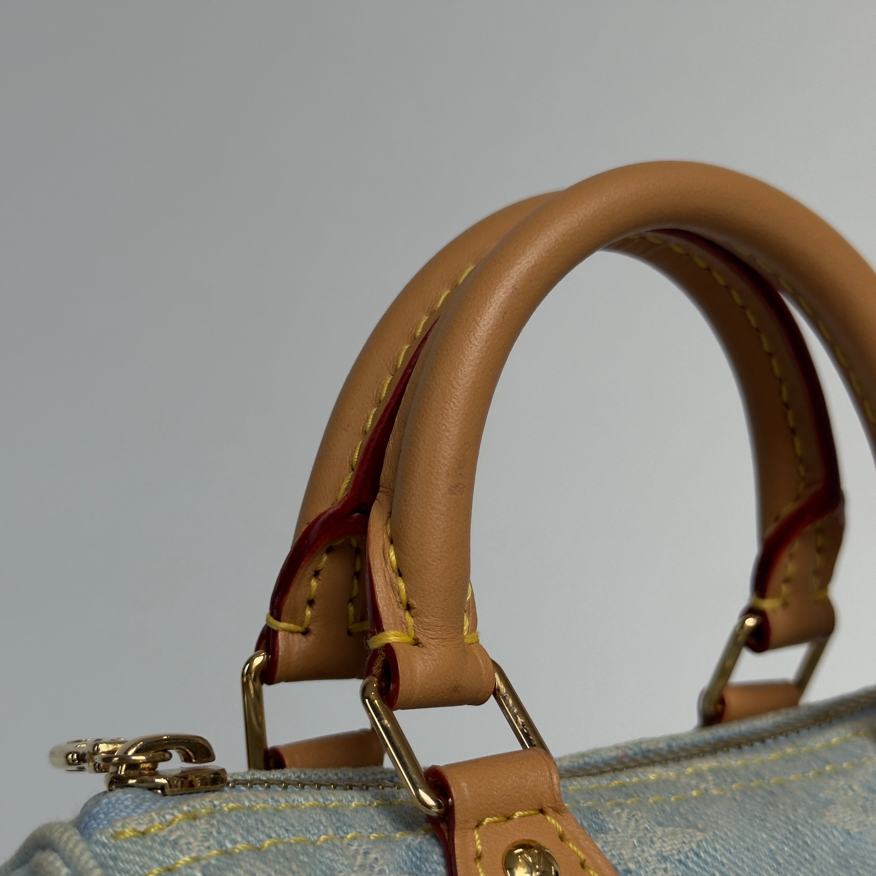 Louis Vuitton Denim Monogram Speedy Nano