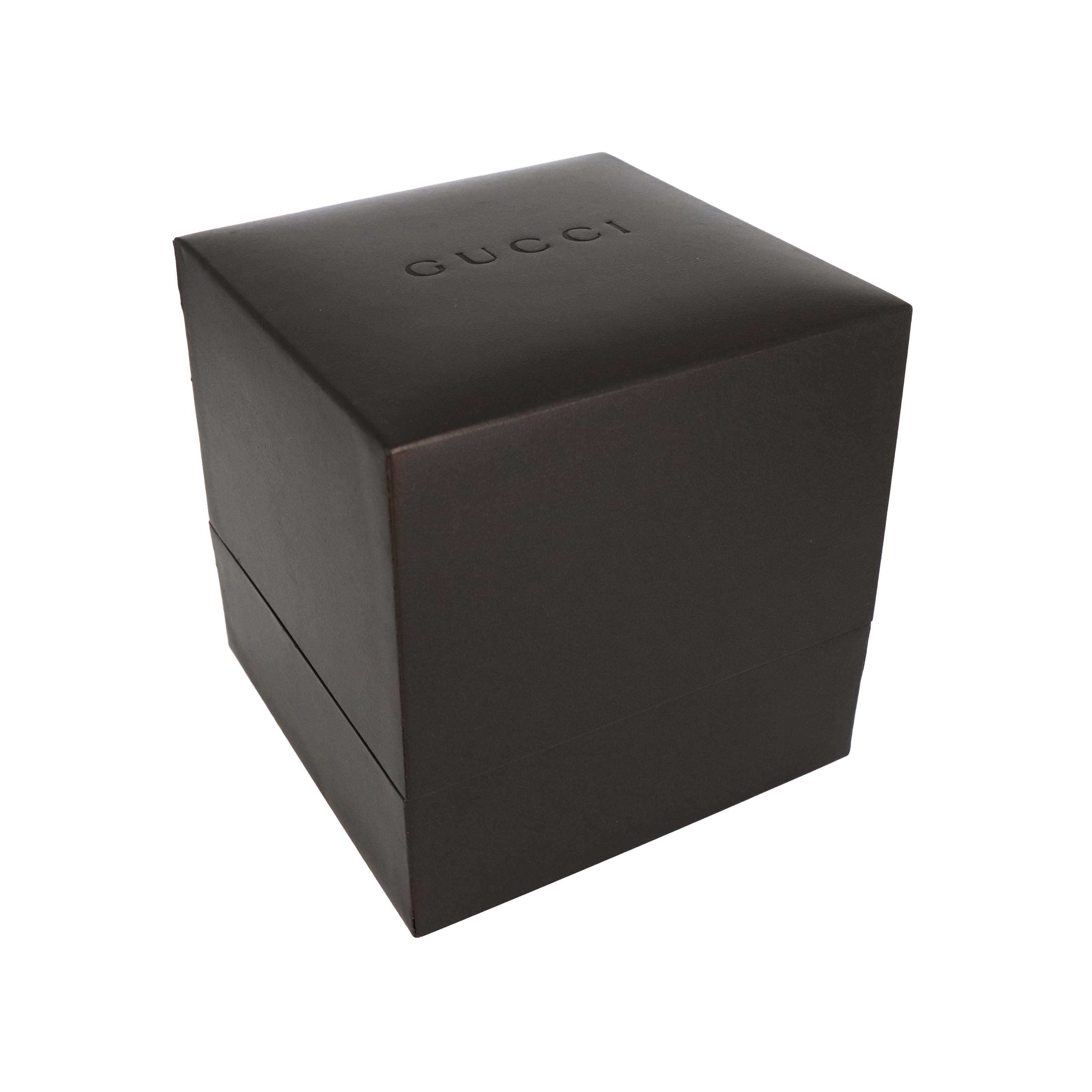 Gucci 2400L Brushed Steel Cuff Watch - Queen May