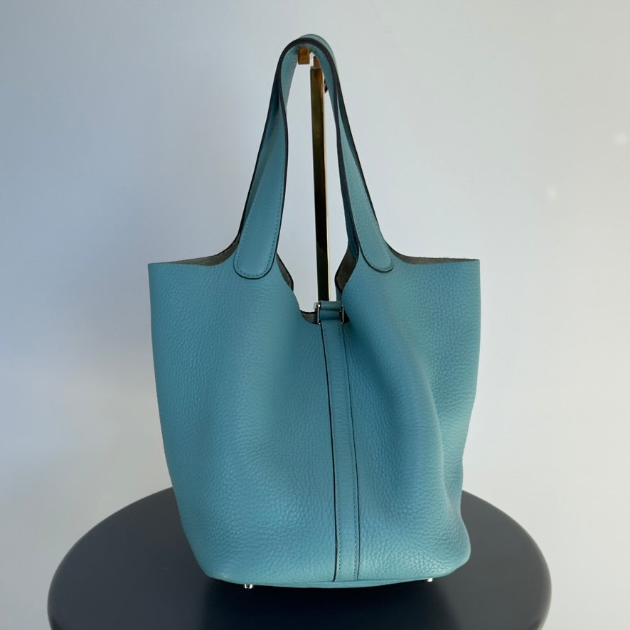 Hermes Picotin 22 Clemence Palladium Hardware - Queen May
