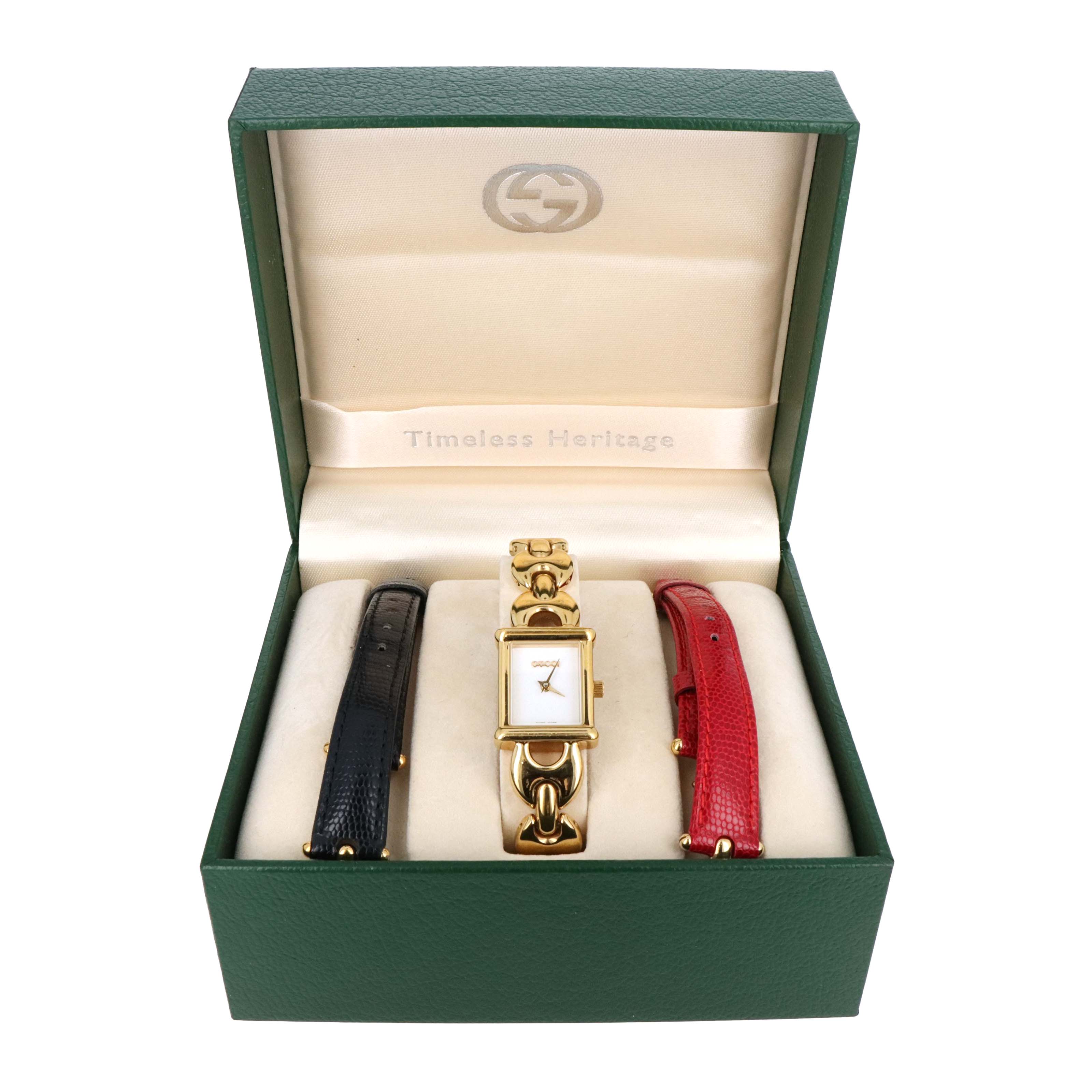Vintage Gucci Interchangeable Band Watch 1800L - Queen May