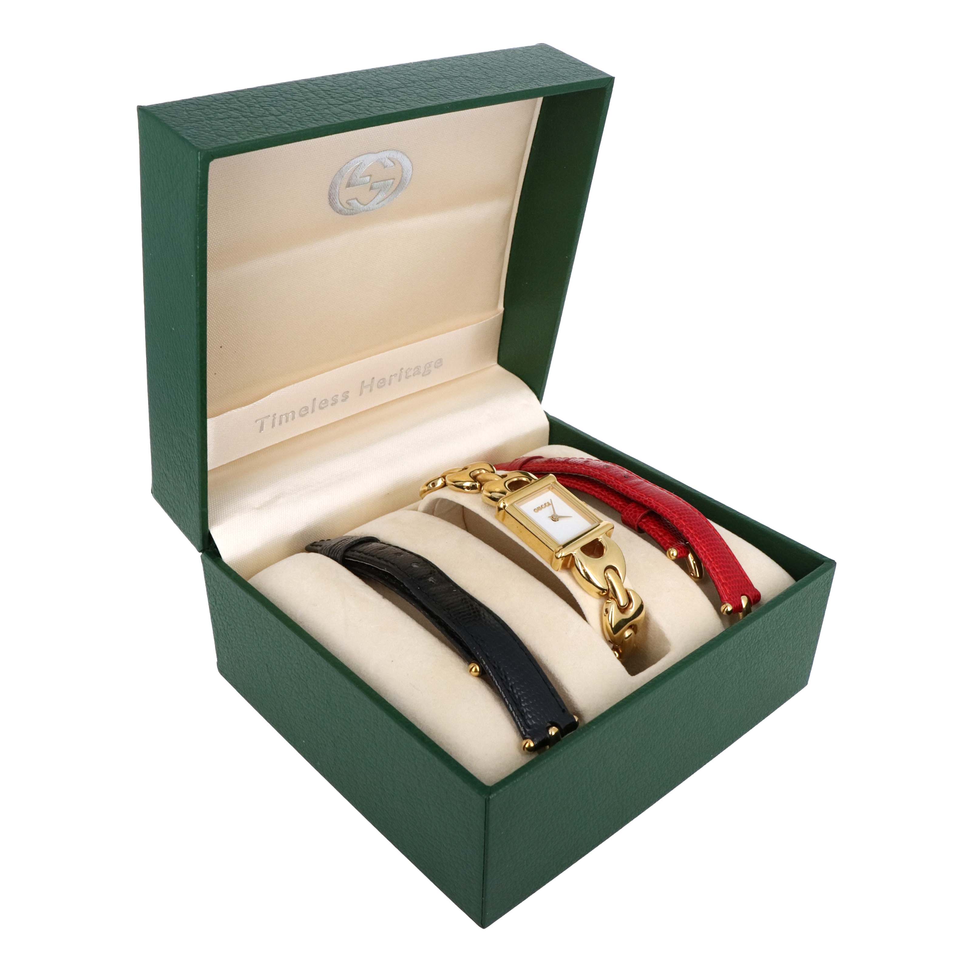 Vintage Gucci Interchangeable Band Watch 1800L - Queen May