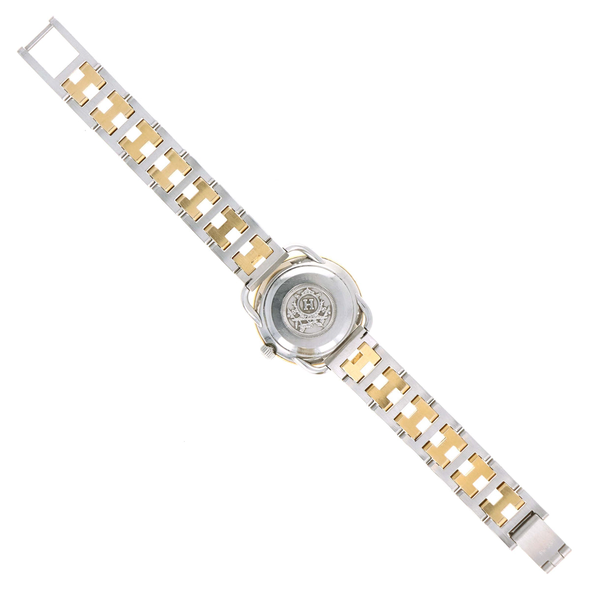 Vintage Hermes Arceau Watch Two Tone