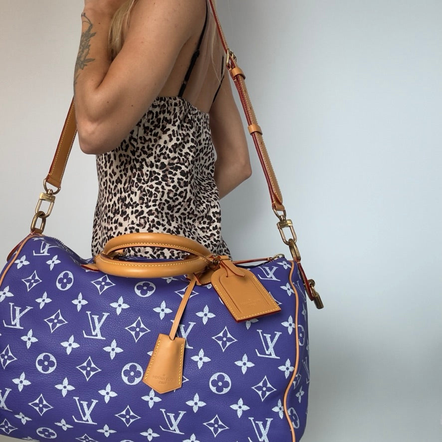 Louis Vuitton Speedy P9 Bandouliere 40 in Amethyst - Queen May