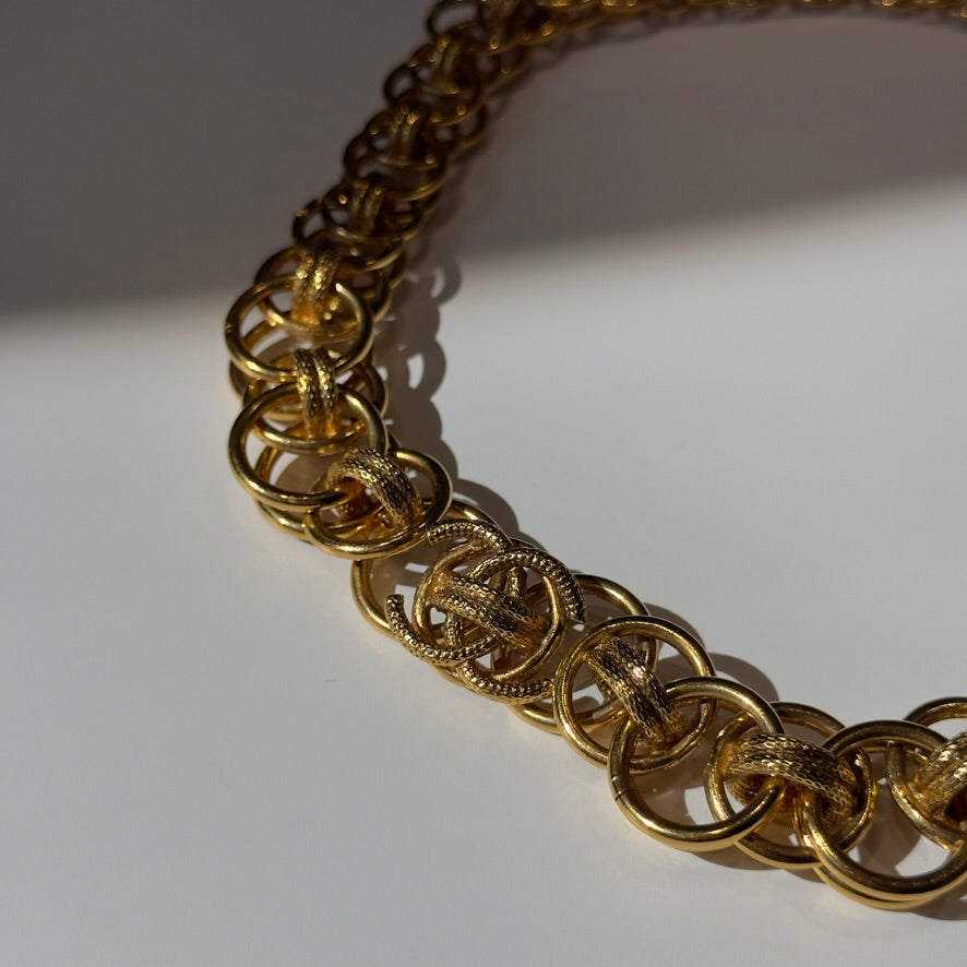 Vintage Chanel CC Choker Necklace - Queen May