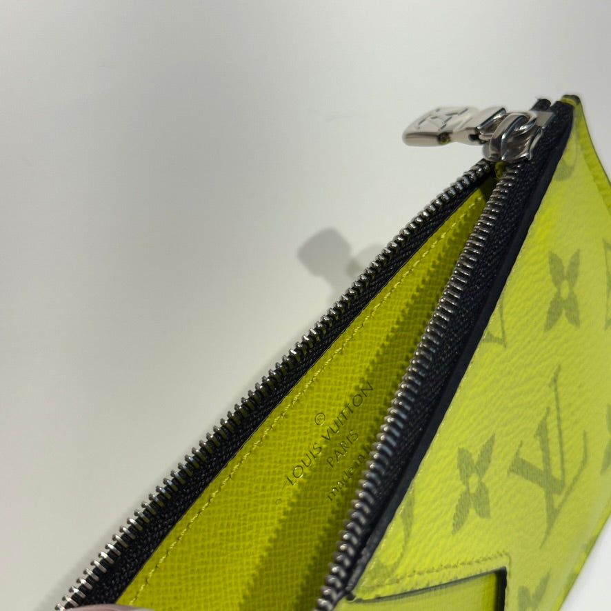Louis Vuitton Monogram Taigarama Card Holder - Queen May
