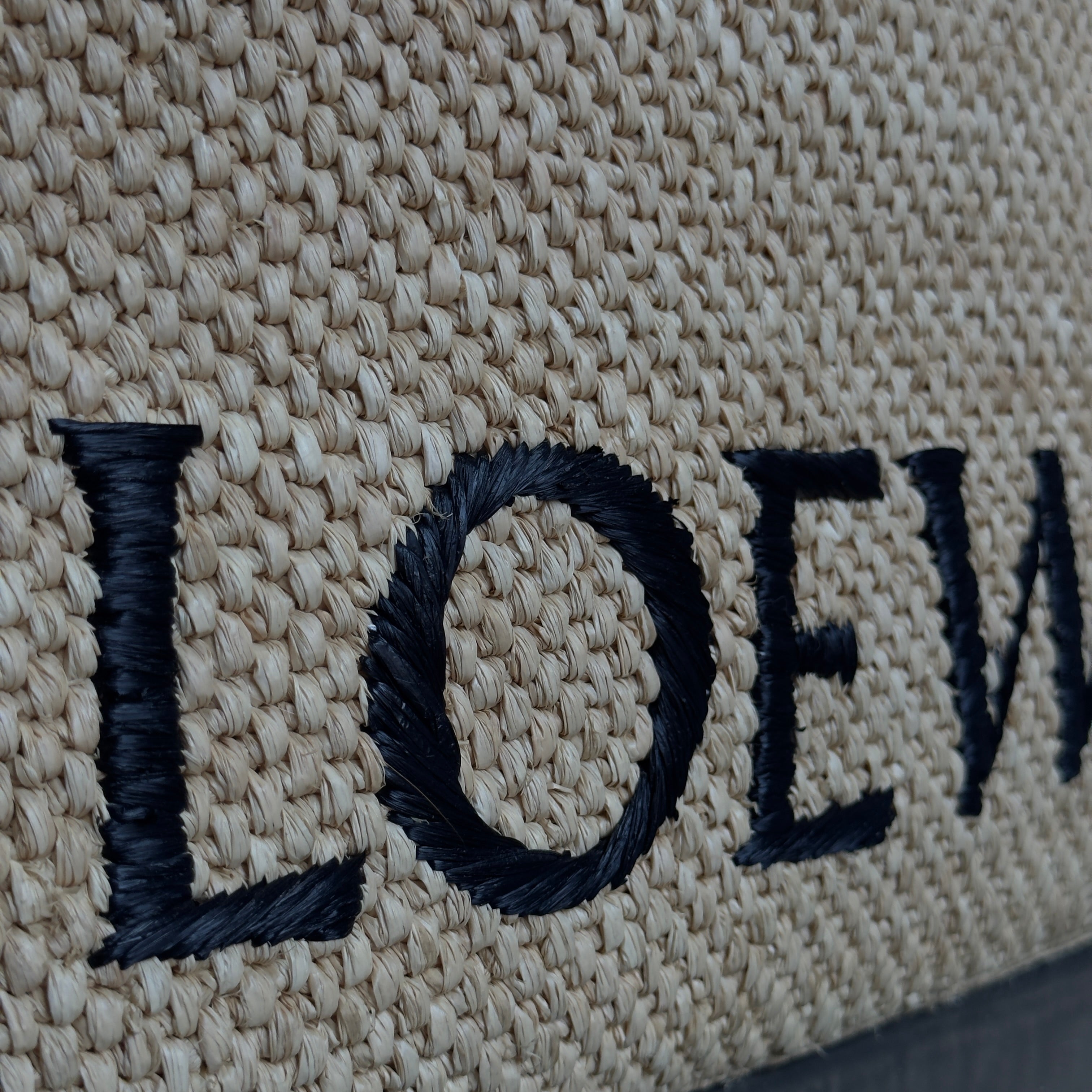 Loewe Paulas Ibiza Large Raffia Tote Bag