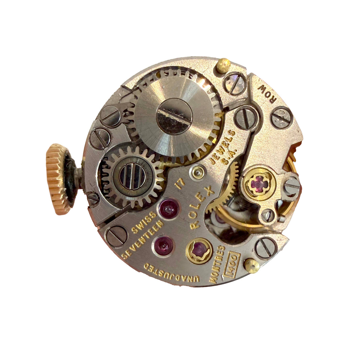 Vintage Rolex 14K Yellow Gold 15MM Mechanical Ladies Cocktail Watch - Queen May